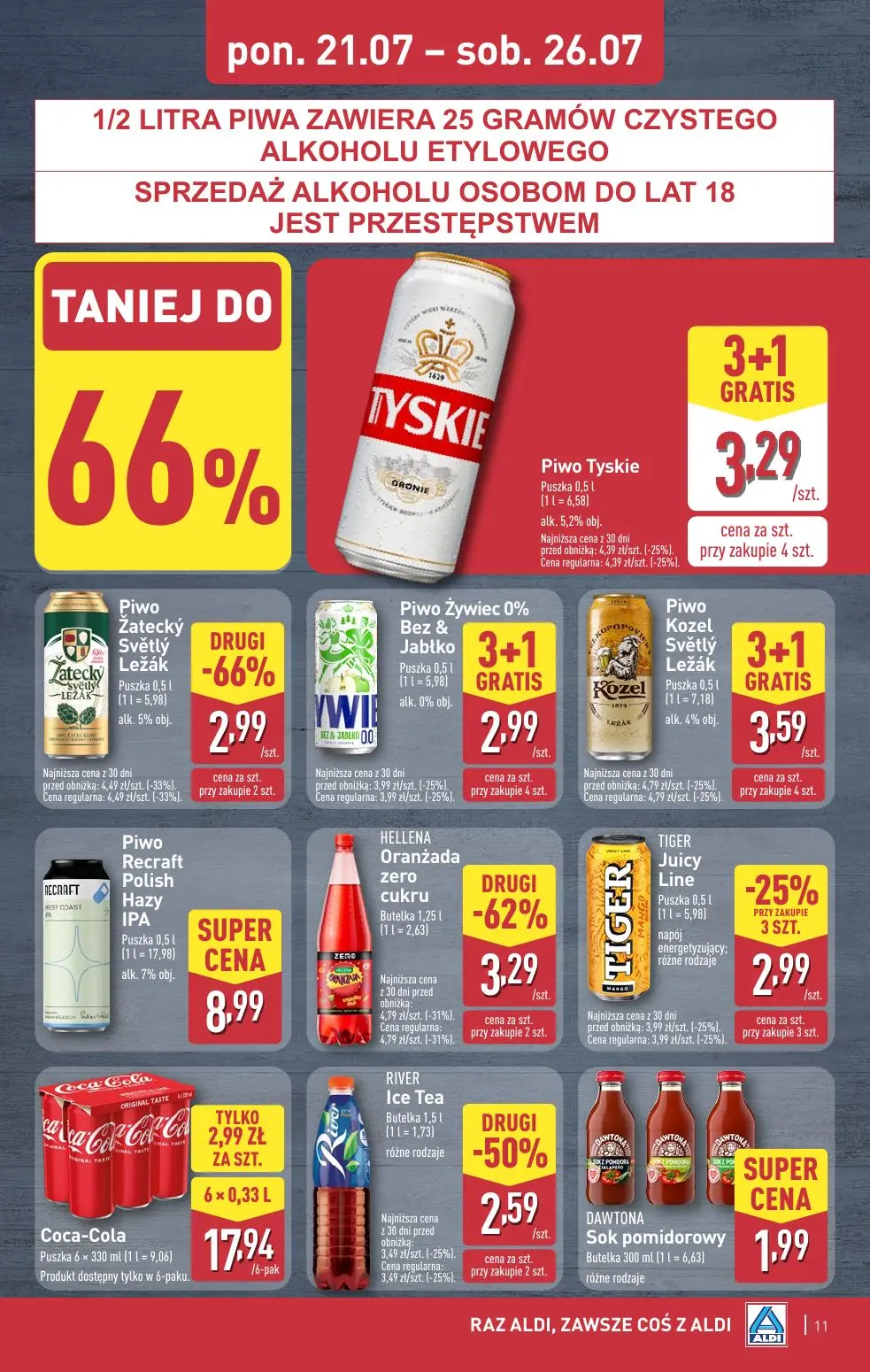 gazetka promocyjna ALDI Raz ALDI, zawsze coś z ALDI - Strona 11