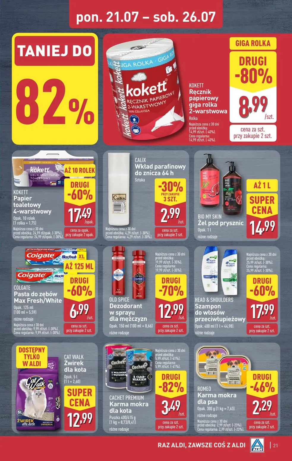 gazetka promocyjna ALDI Raz ALDI, zawsze coś z ALDI - Strona 21