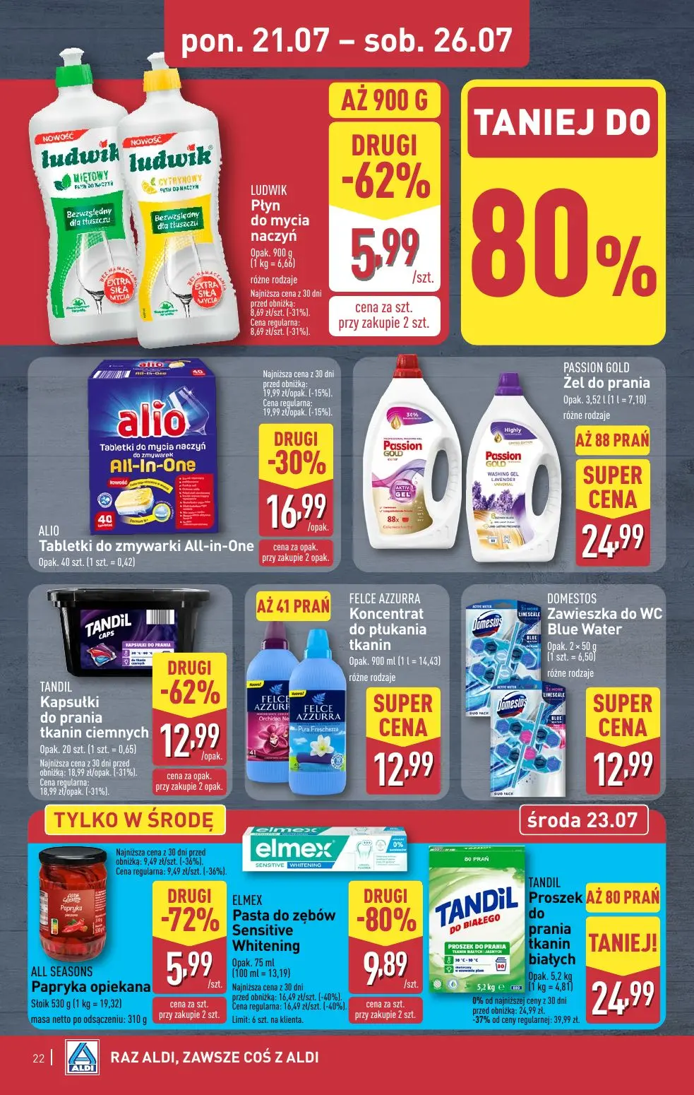 gazetka promocyjna ALDI Raz ALDI, zawsze coś z ALDI - Strona 22
