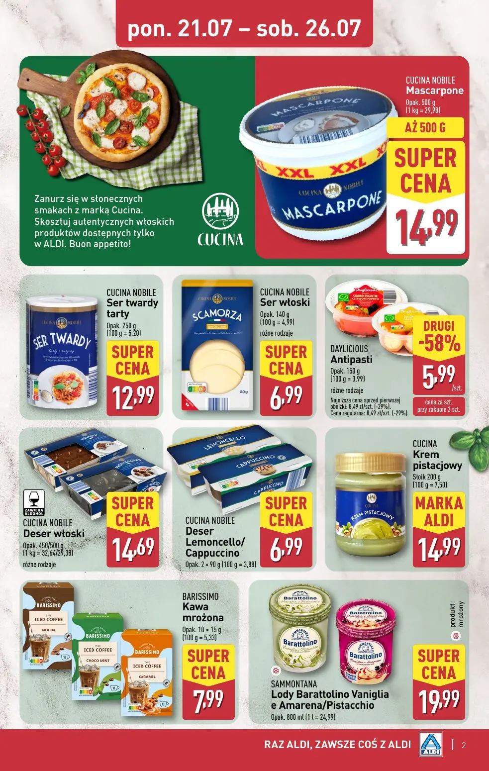 gazetka promocyjna ALDI Tydzień Włoski - Strona 2