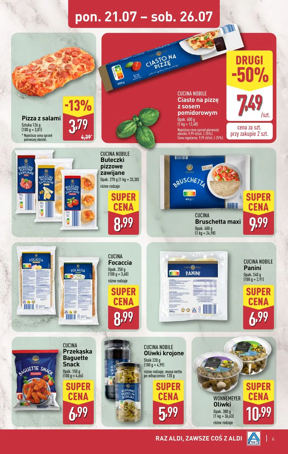 gazetka promocyjna ALDI Tydzień Włoski - Strona 6