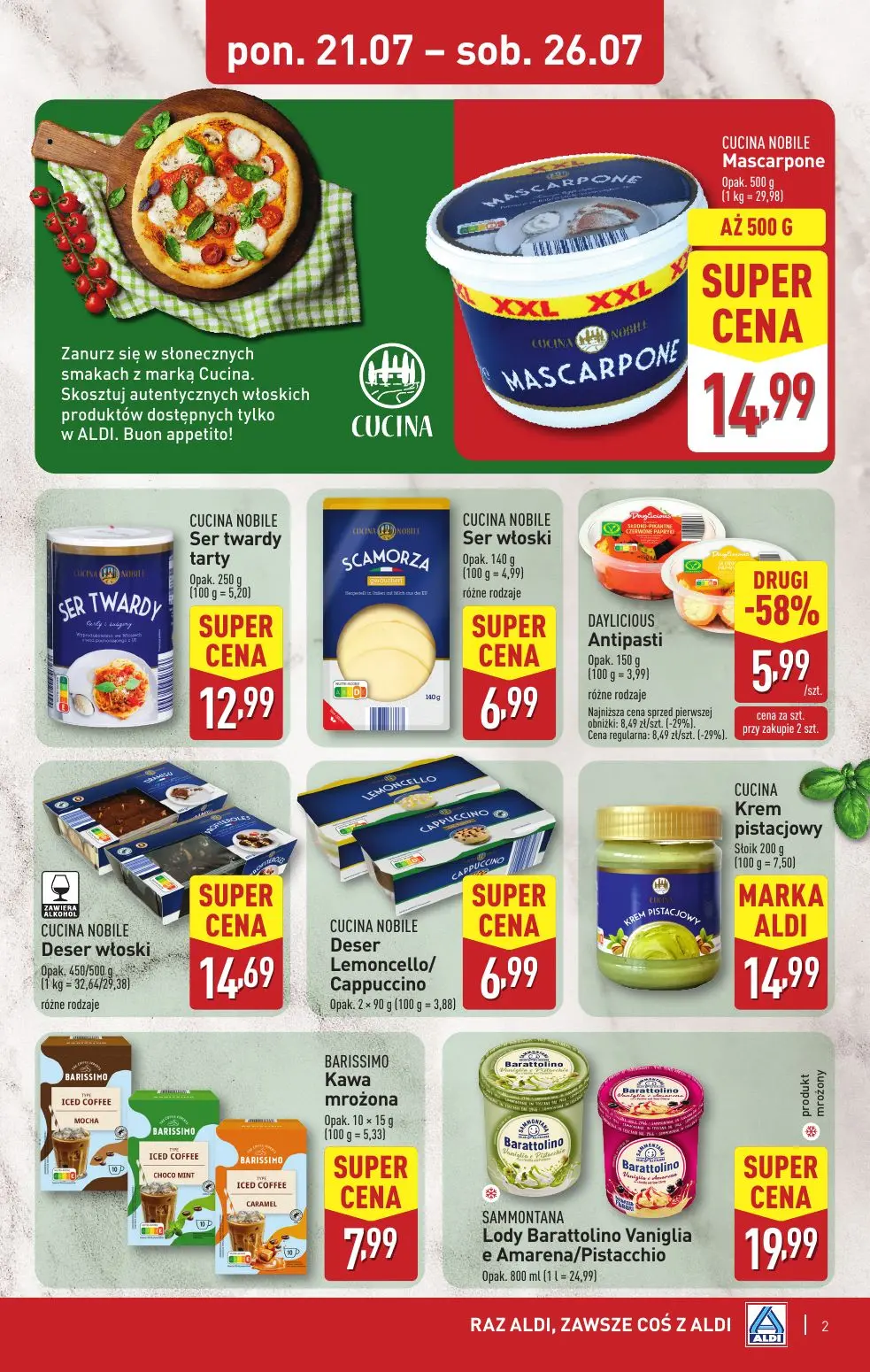 gazetka promocyjna ALDI Tydzień Włoski - Strona 2