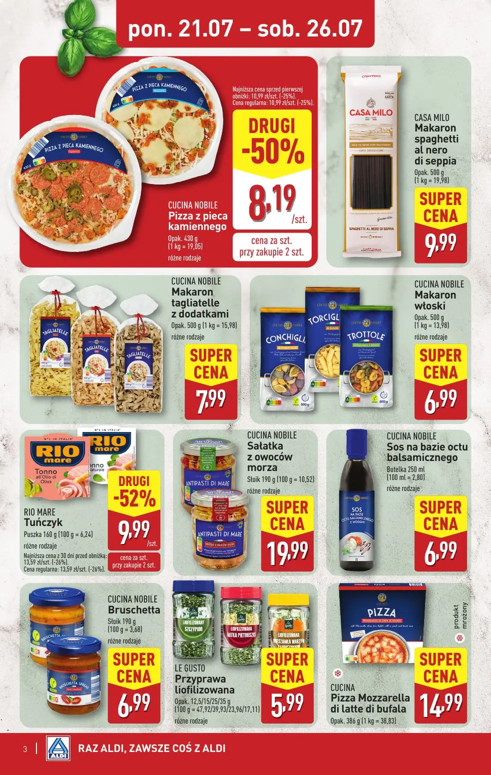 gazetka promocyjna ALDI Tydzień Włoski - Strona 3