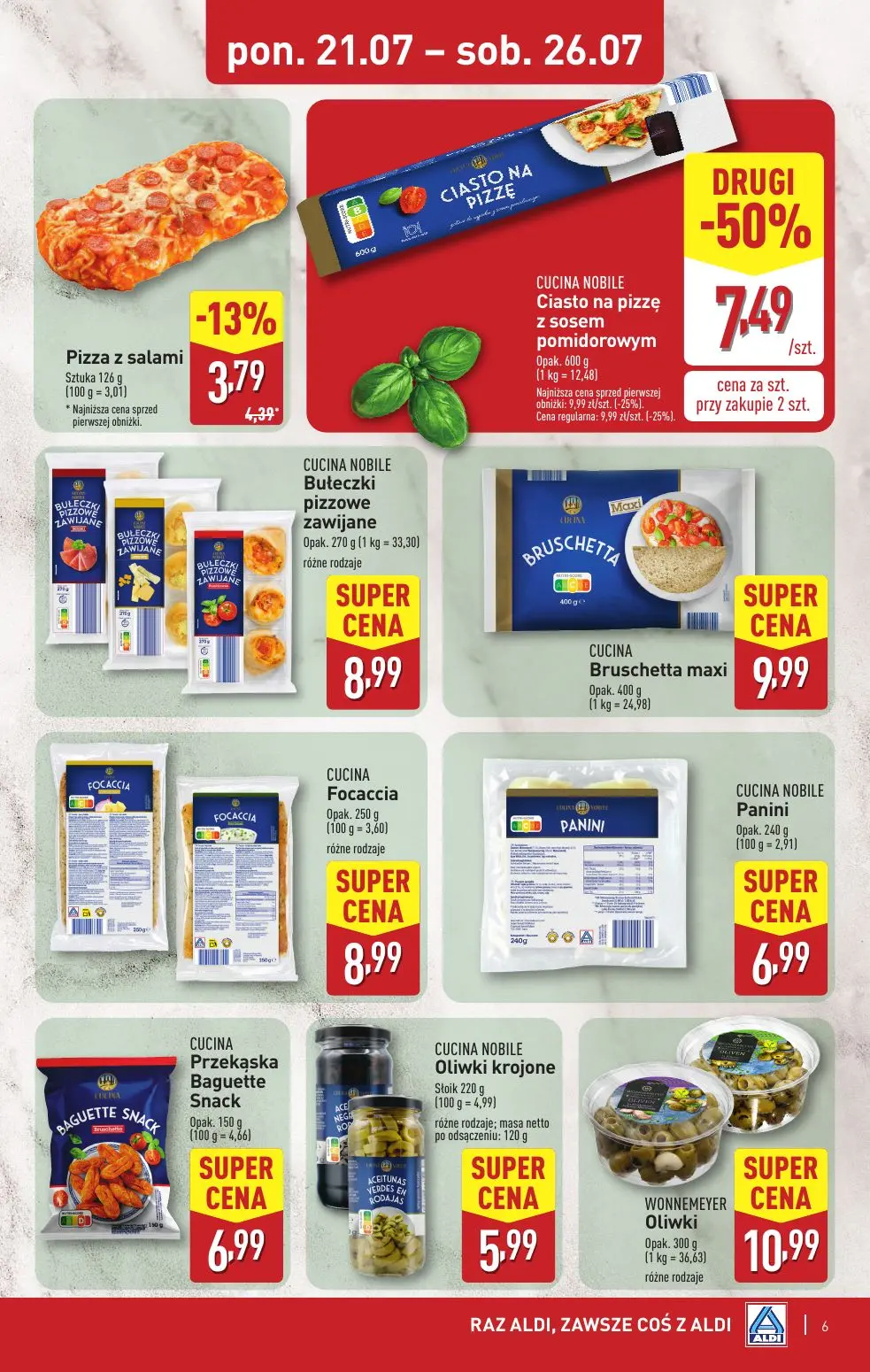gazetka promocyjna ALDI Tydzień Włoski - Strona 6