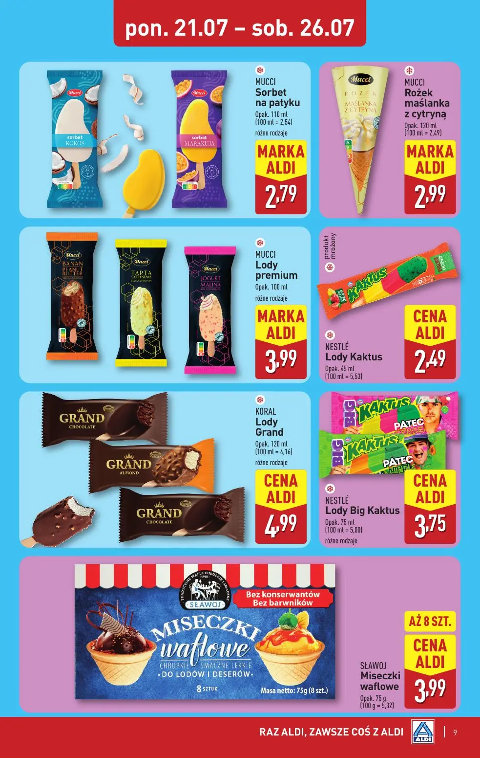 gazetka promocyjna ALDI Raz ALDI, zawsze coś z ALDI - Strona 9