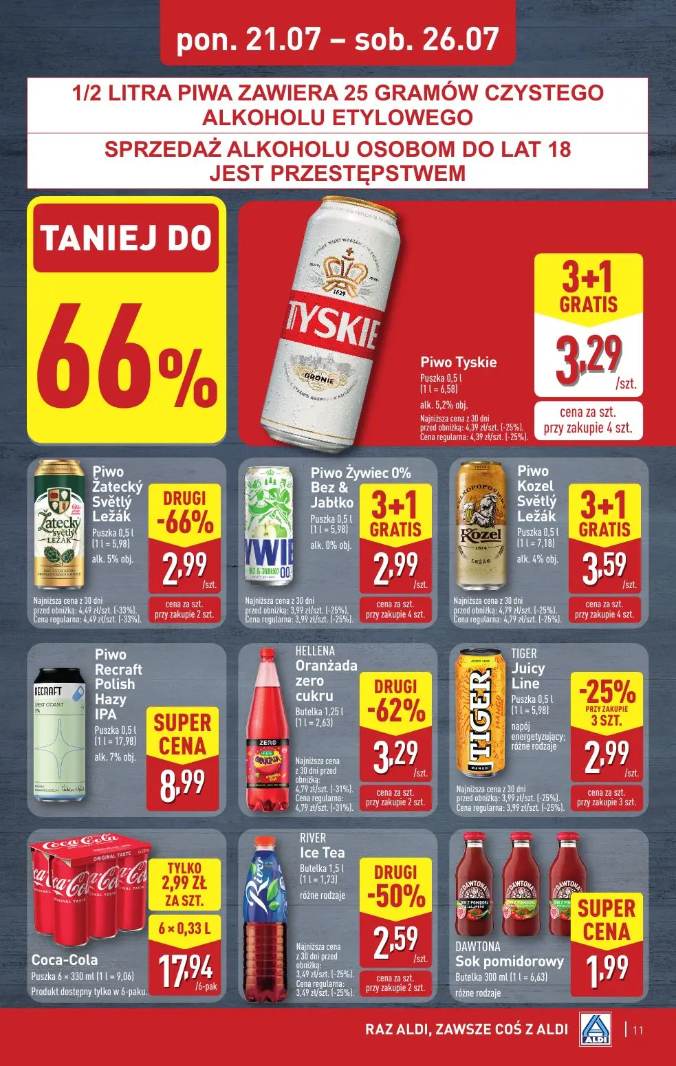 gazetka promocyjna ALDI Raz ALDI, zawsze coś z ALDI - Strona 11