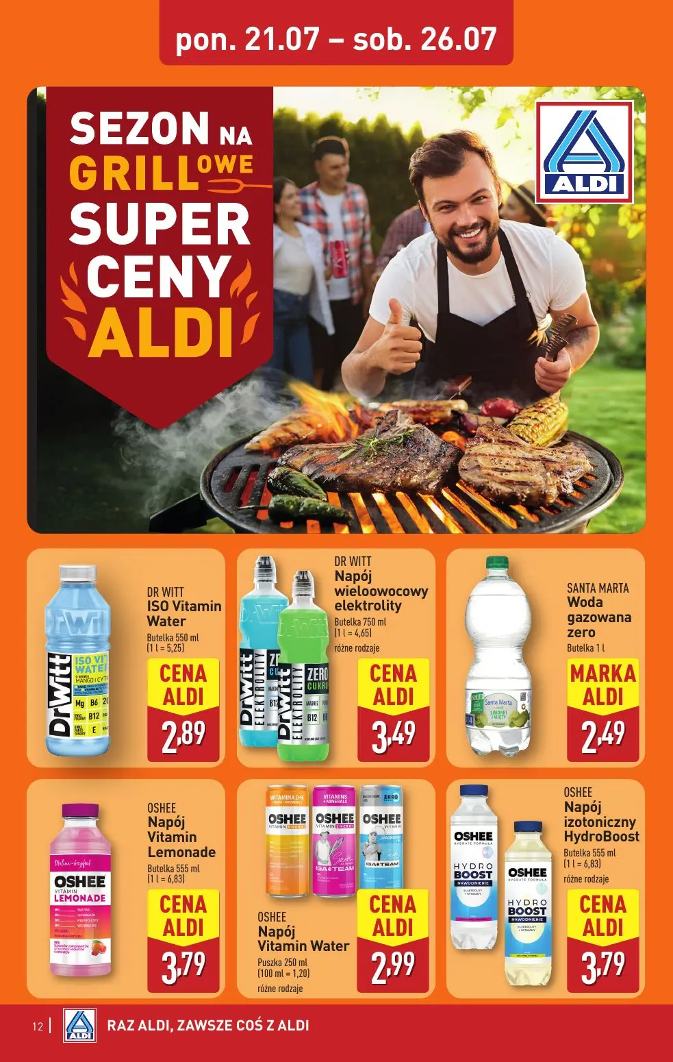 gazetka promocyjna ALDI Raz ALDI, zawsze coś z ALDI - Strona 12
