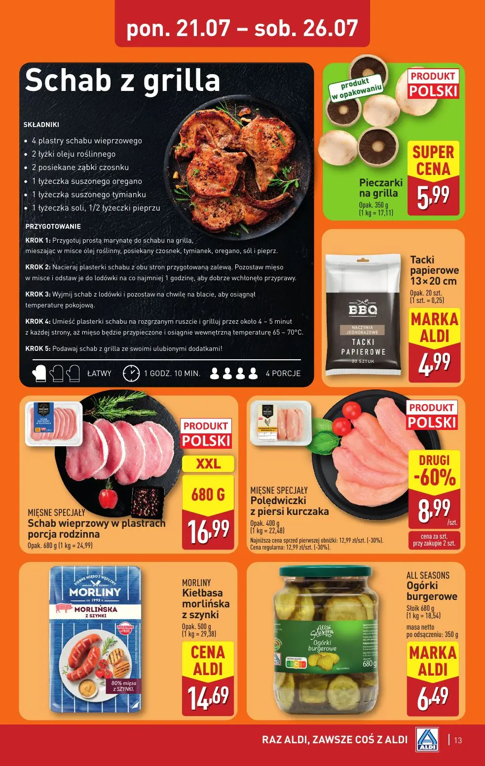 gazetka promocyjna ALDI Raz ALDI, zawsze coś z ALDI - Strona 13