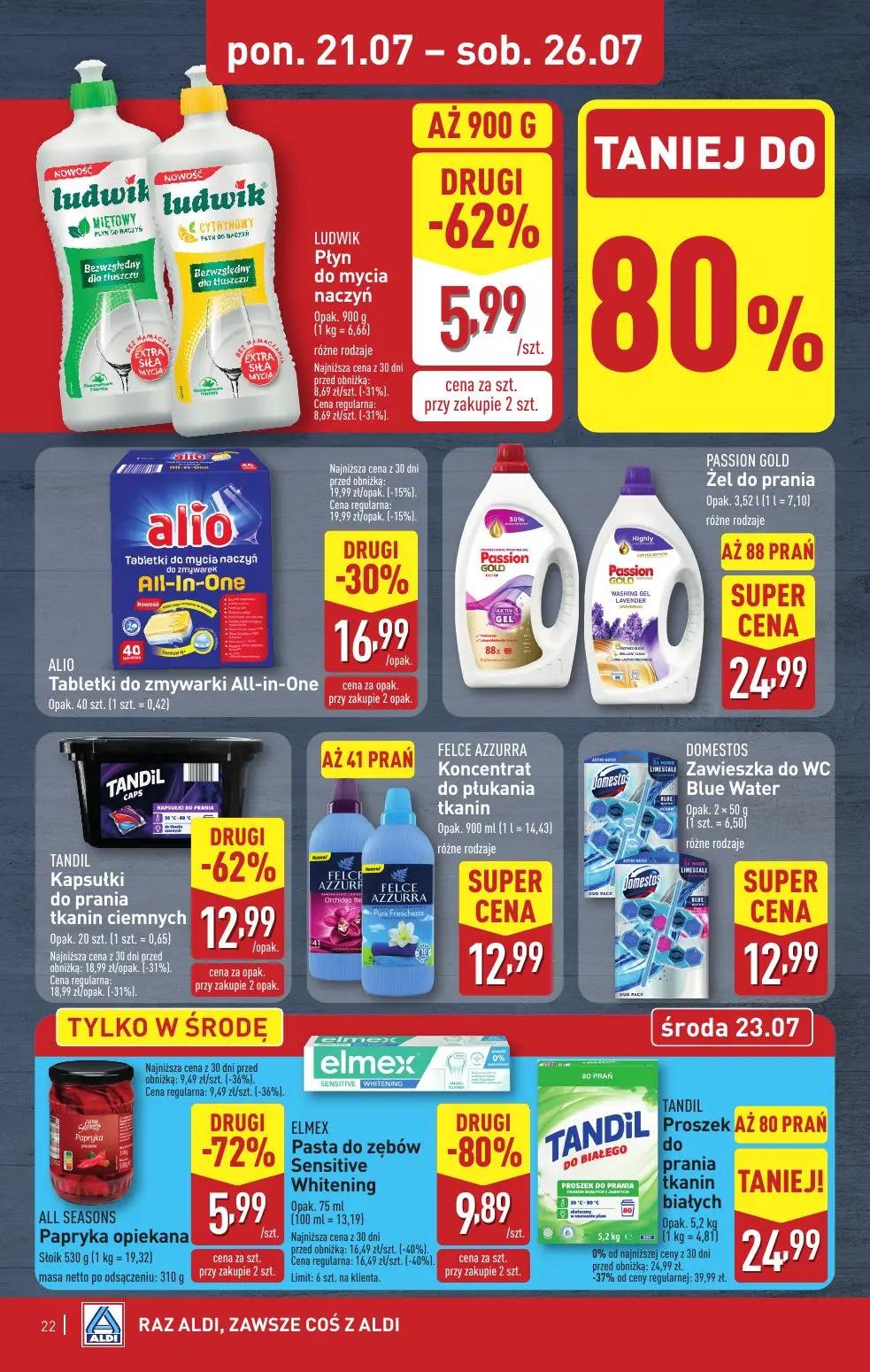 gazetka promocyjna ALDI Raz ALDI, zawsze coś z ALDI - Strona 22