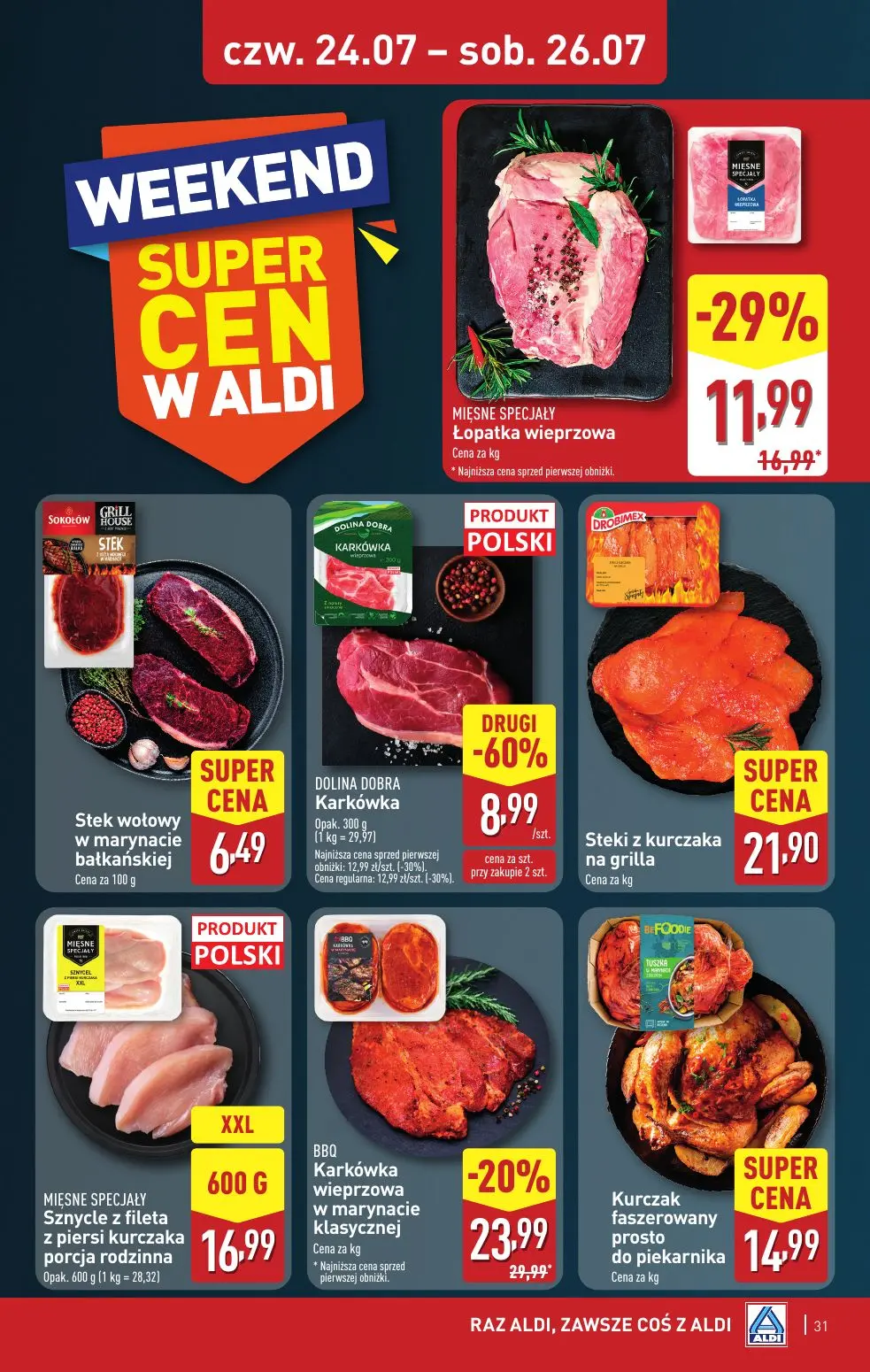 gazetka promocyjna ALDI Raz ALDI, zawsze coś z ALDI - Strona 31