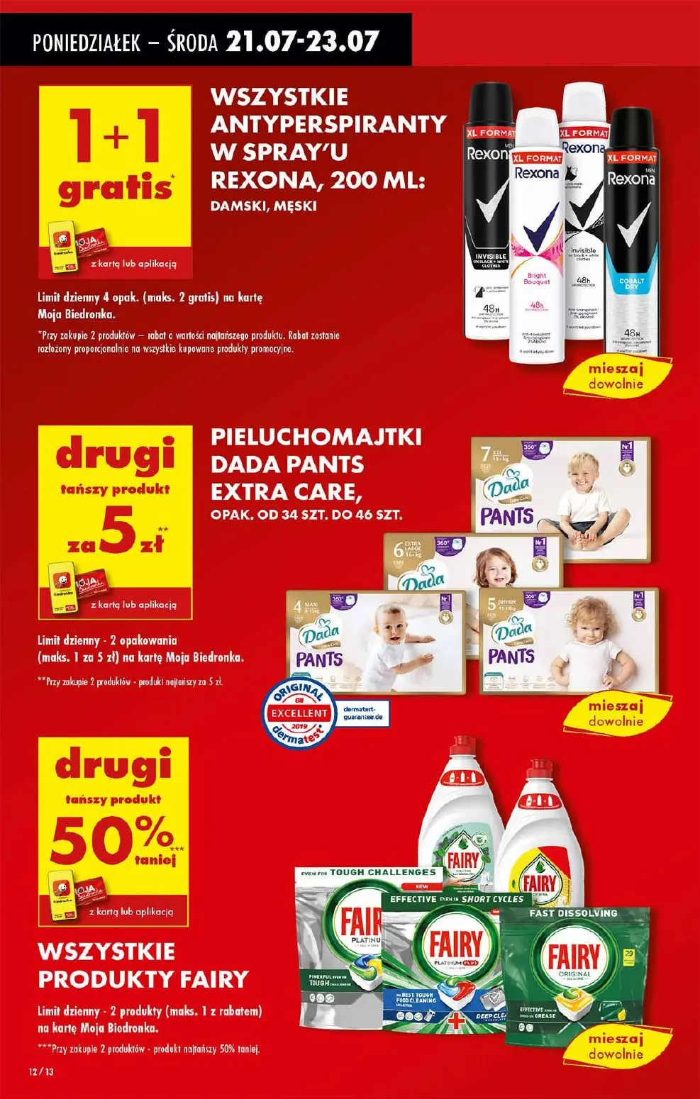 gazetka promocyjna Biedronka Od poniedziałku  - Strona 12