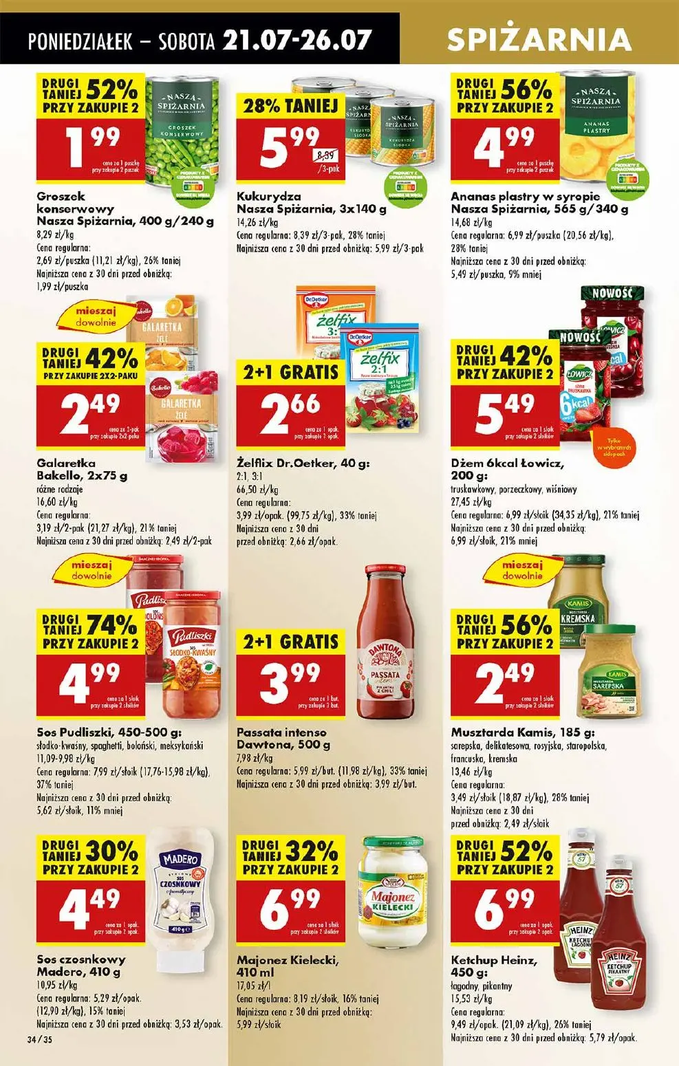 gazetka promocyjna Biedronka Od poniedziałku  - Strona 34