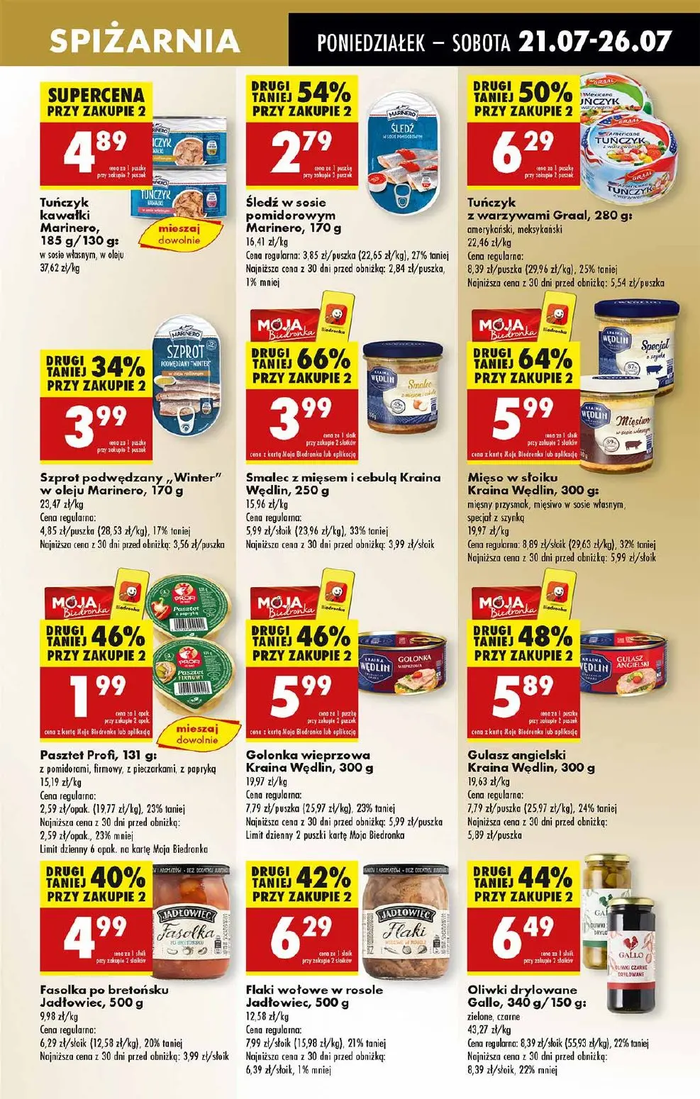gazetka promocyjna Biedronka Od poniedziałku  - Strona 35