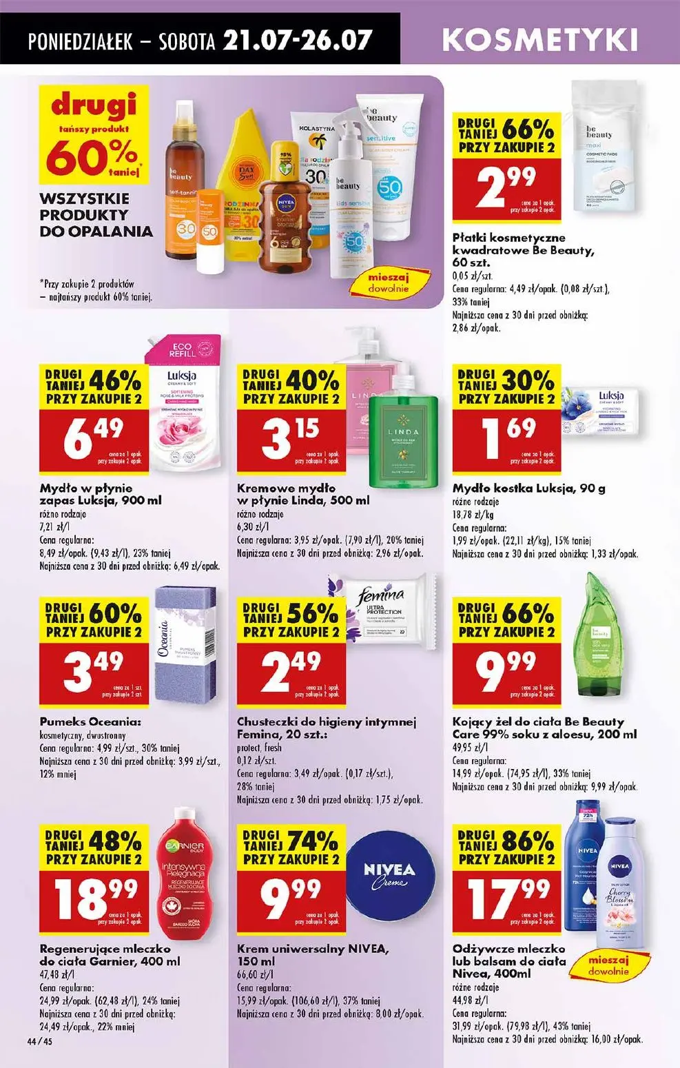 gazetka promocyjna Biedronka Od poniedziałku  - Strona 44