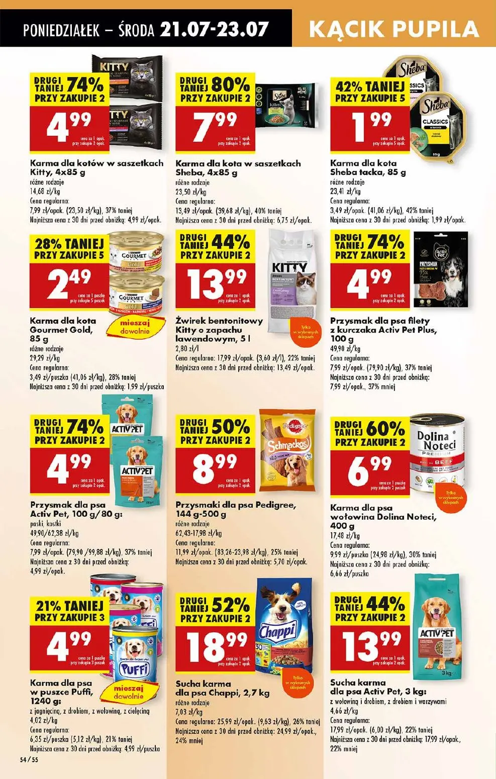 gazetka promocyjna Biedronka Od poniedziałku  - Strona 54