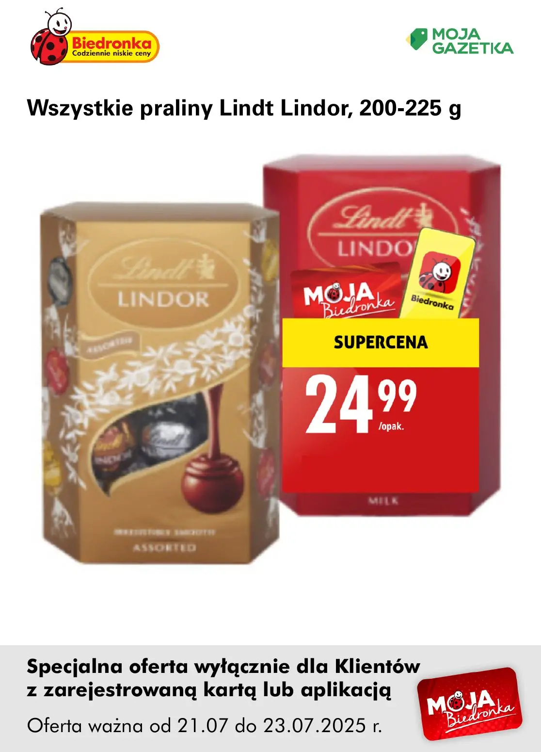 gazetka promocyjna Biedronka Oferta z kartą Moja Biedronka - Strona 2