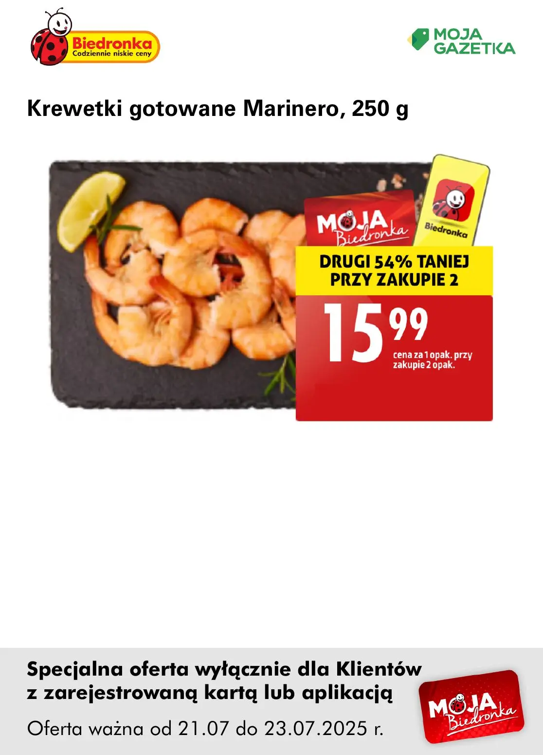 gazetka promocyjna Biedronka Oferta z kartą Moja Biedronka - Strona 3