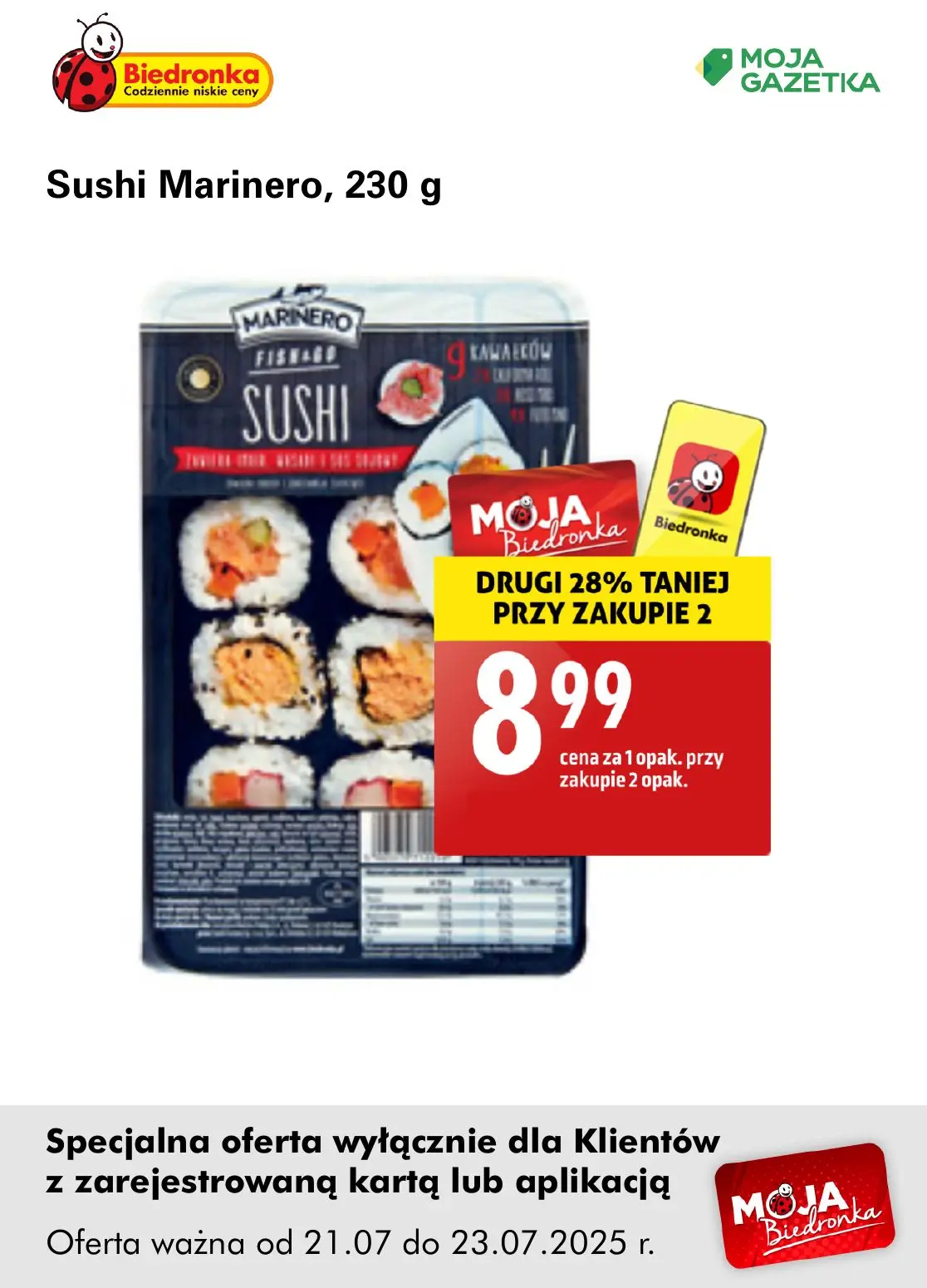 gazetka promocyjna Biedronka Oferta z kartą Moja Biedronka - Strona 4