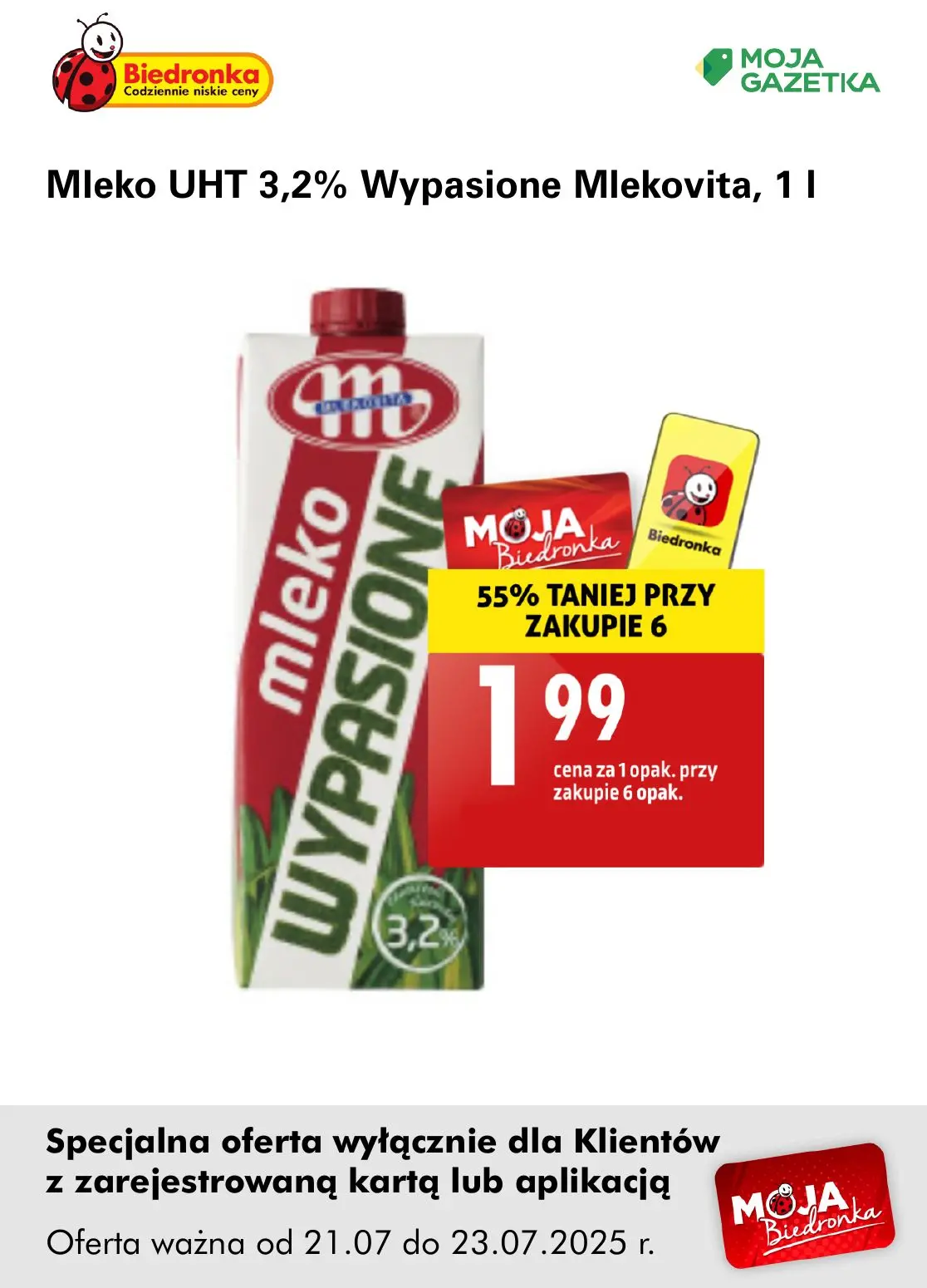 gazetka promocyjna Biedronka Oferta z kartą Moja Biedronka - Strona 5