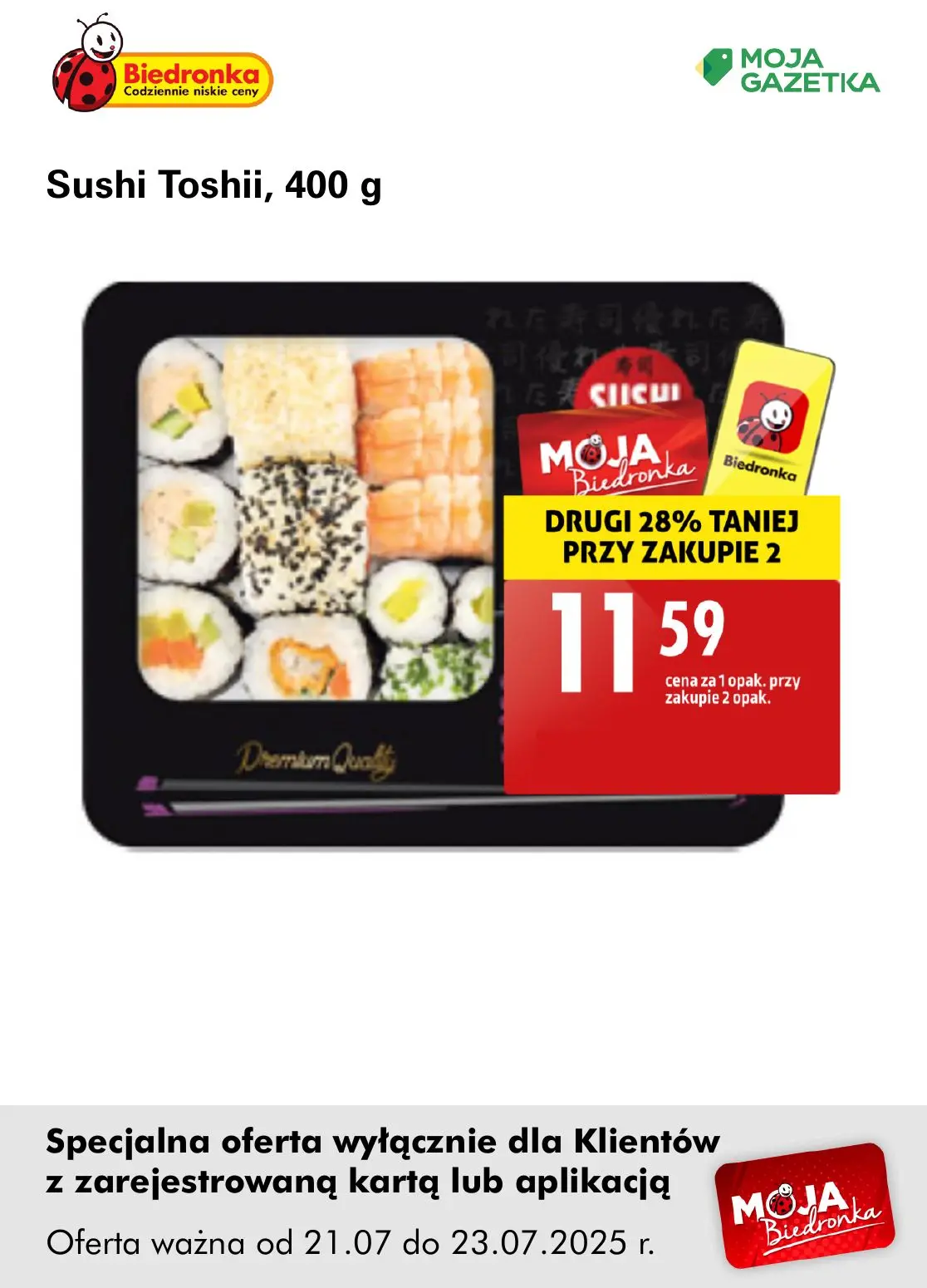 gazetka promocyjna Biedronka Oferta z kartą Moja Biedronka - Strona 8