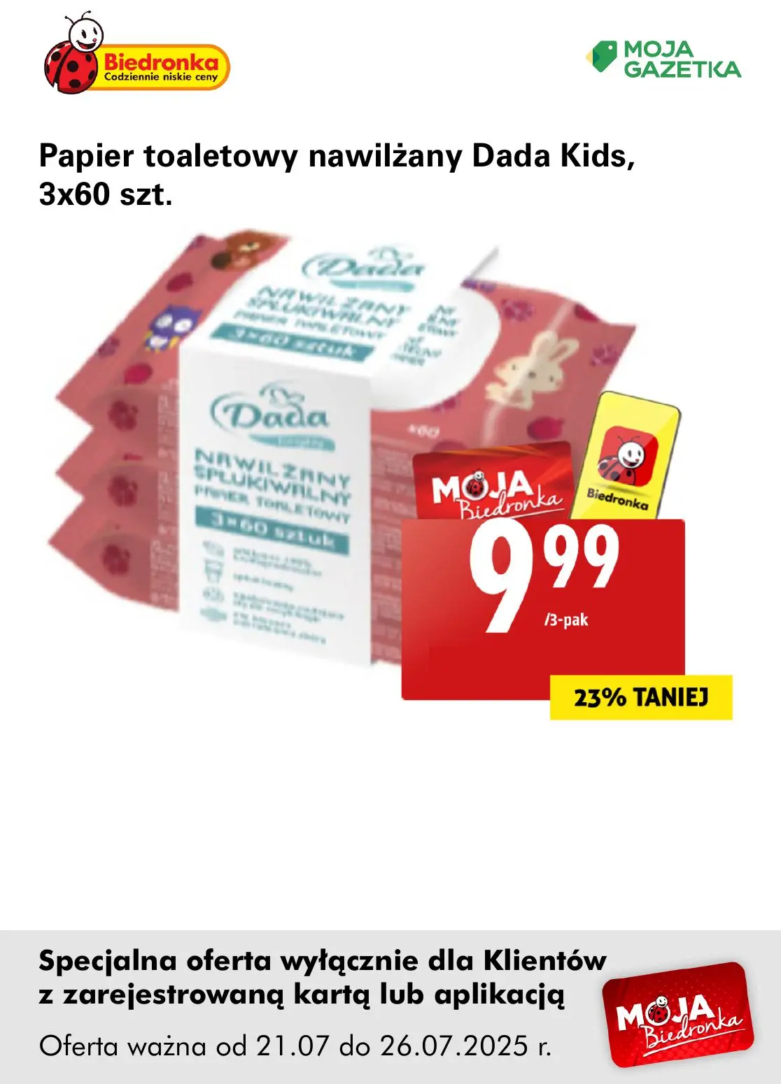 gazetka promocyjna Biedronka Oferta z kartą Moja Biedronka - Strona 11
