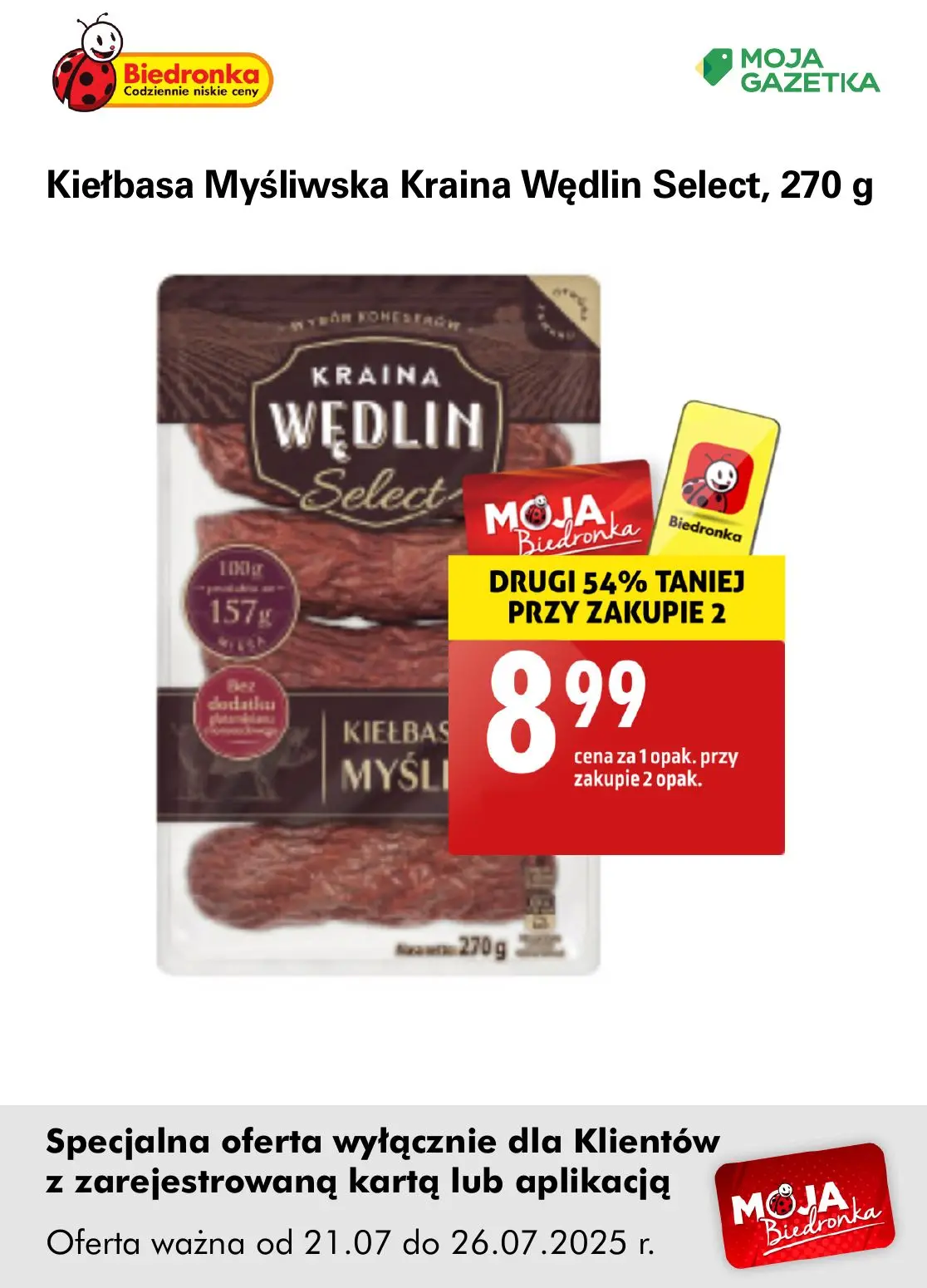 gazetka promocyjna Biedronka Oferta z kartą Moja Biedronka - Strona 14