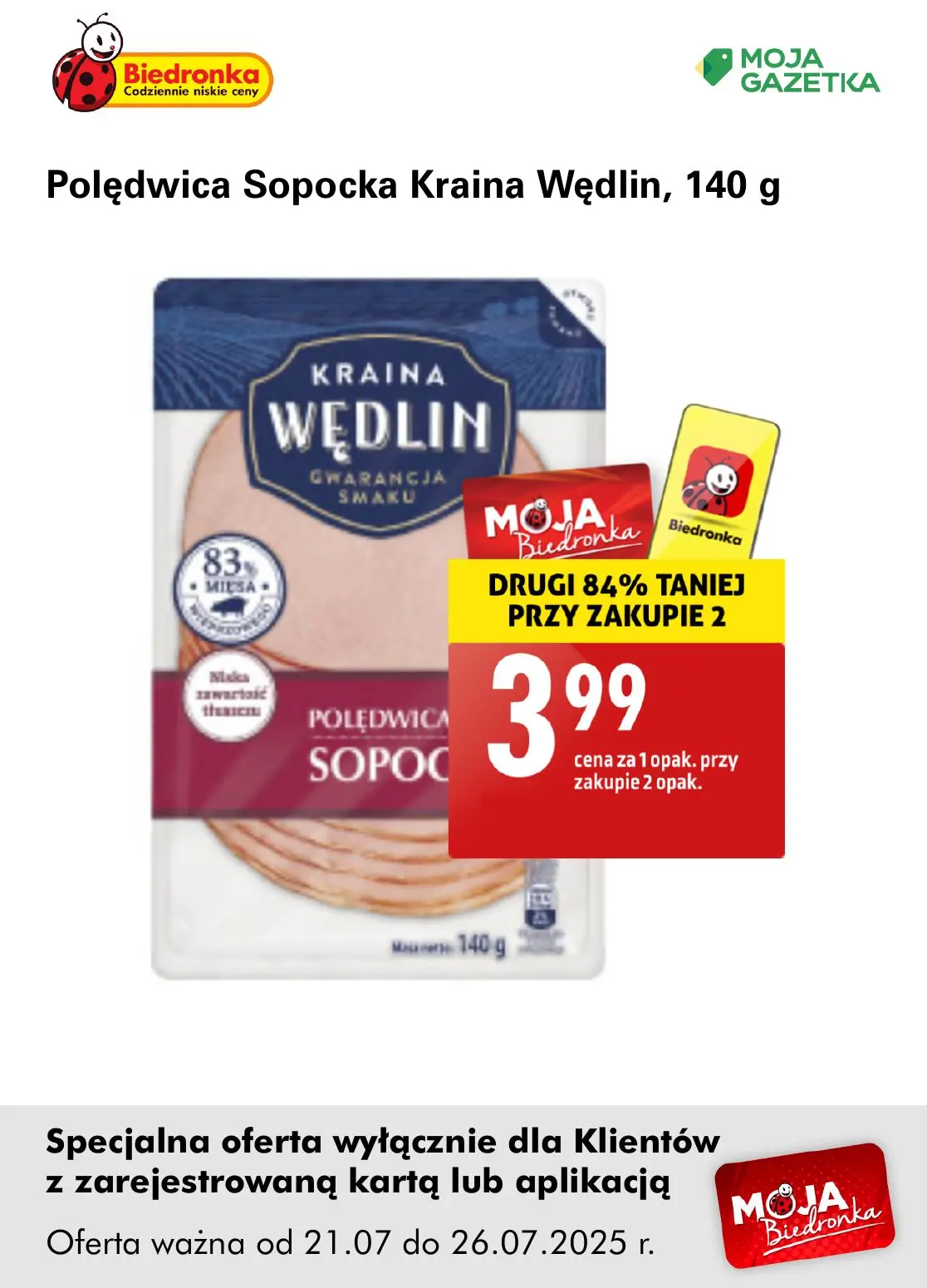 gazetka promocyjna Biedronka Oferta z kartą Moja Biedronka - Strona 15