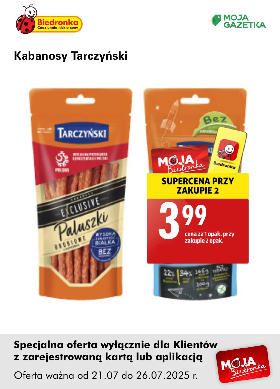 gazetka promocyjna Biedronka Oferta z kartą Moja Biedronka - Strona 17