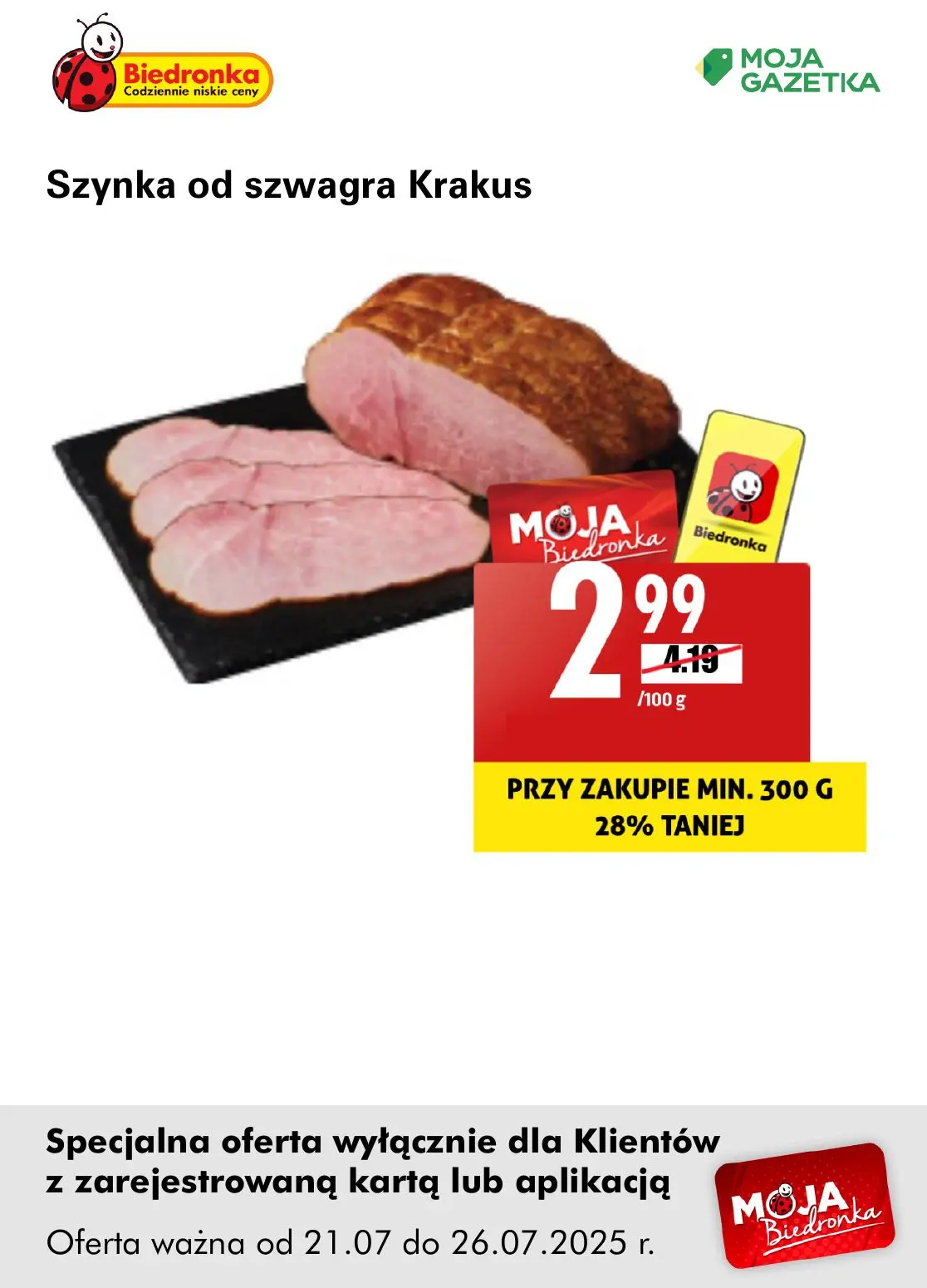 gazetka promocyjna Biedronka Oferta z kartą Moja Biedronka - Strona 18