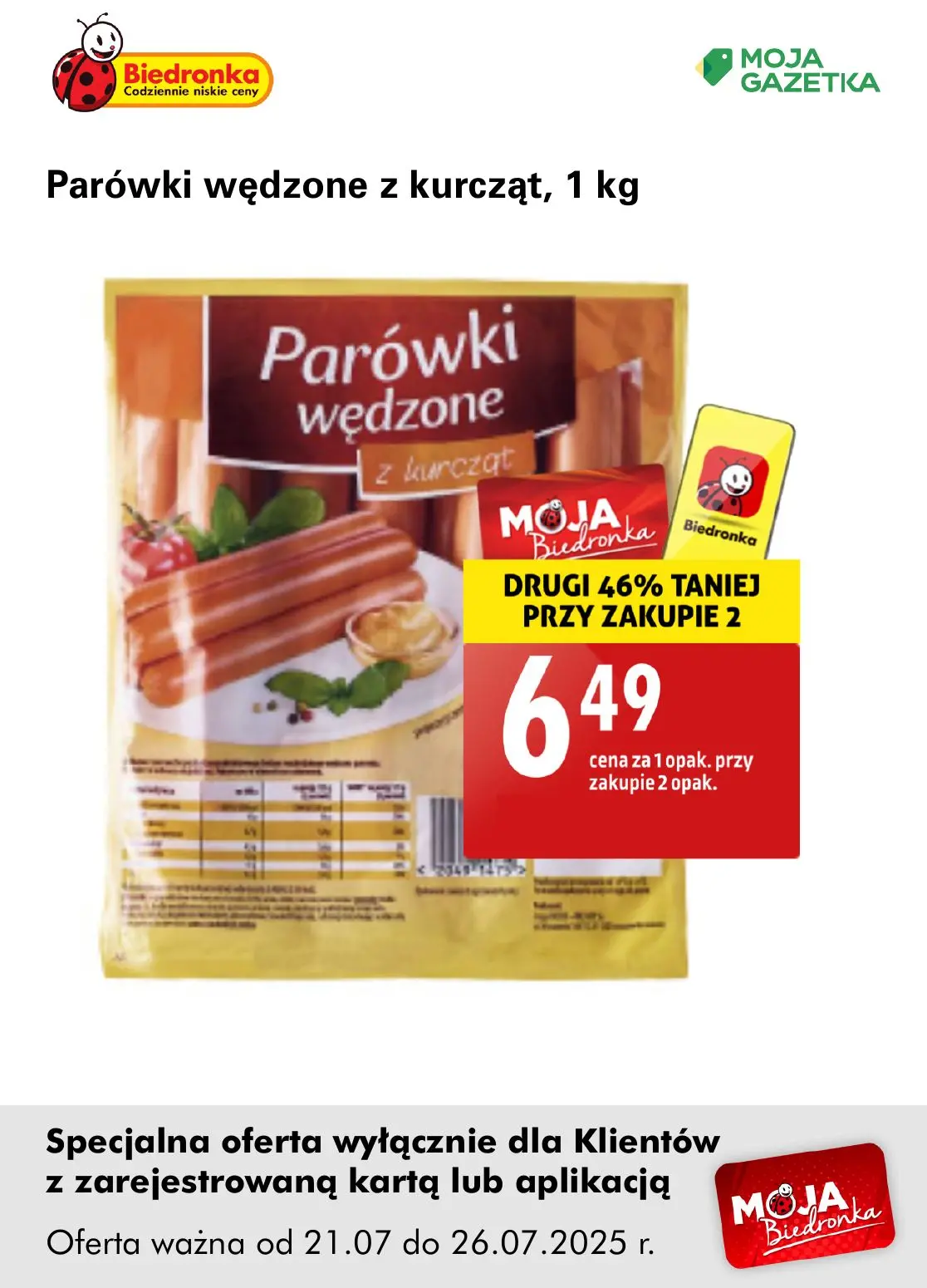 gazetka promocyjna Biedronka Oferta z kartą Moja Biedronka - Strona 19