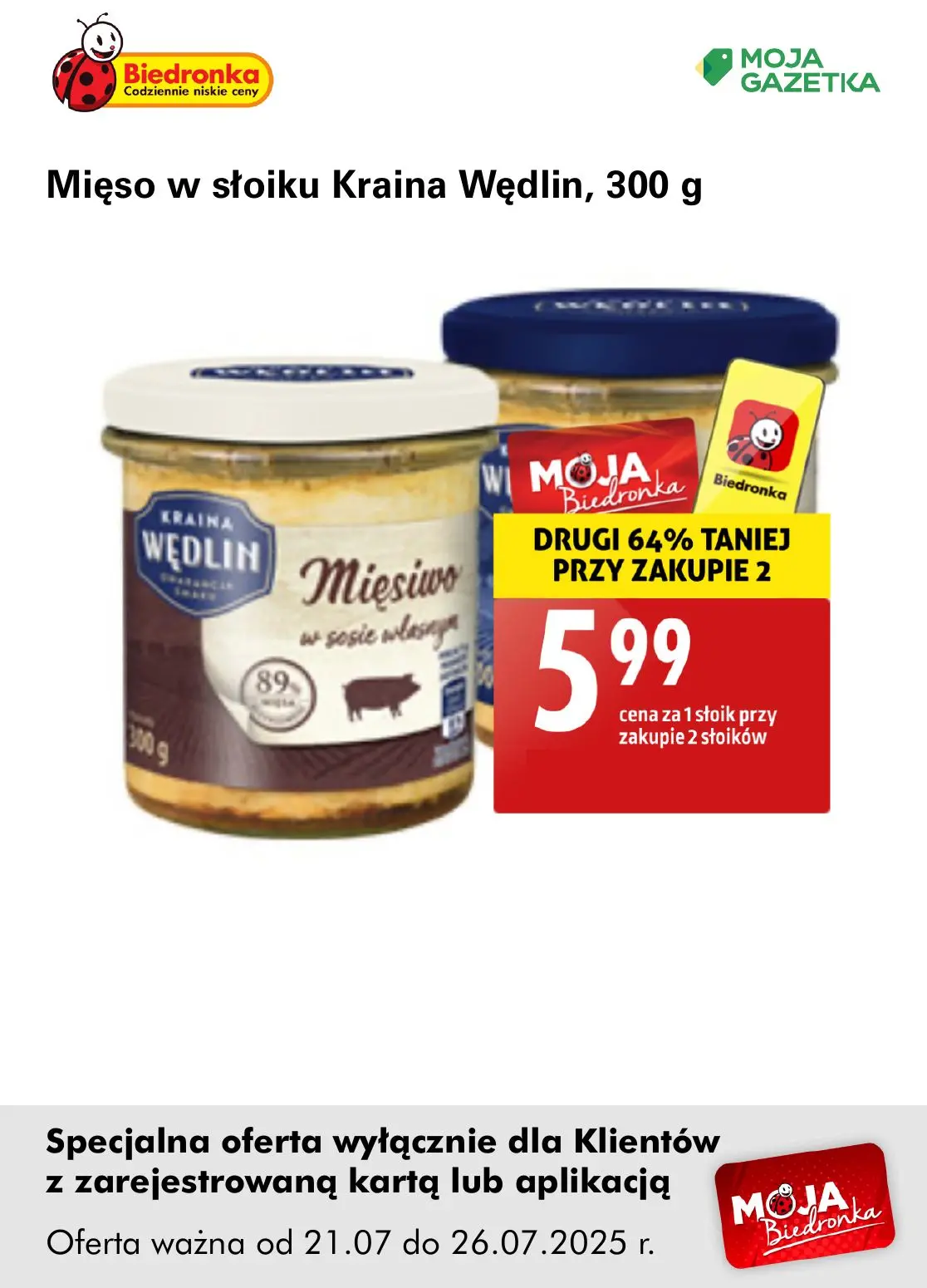 gazetka promocyjna Biedronka Oferta z kartą Moja Biedronka - Strona 20