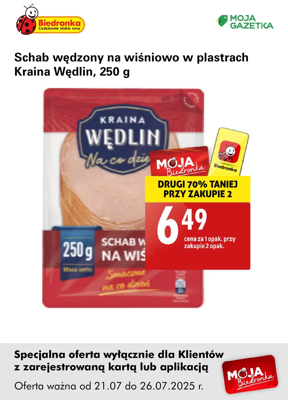 gazetka promocyjna Biedronka Oferta z kartą Moja Biedronka - Strona 26