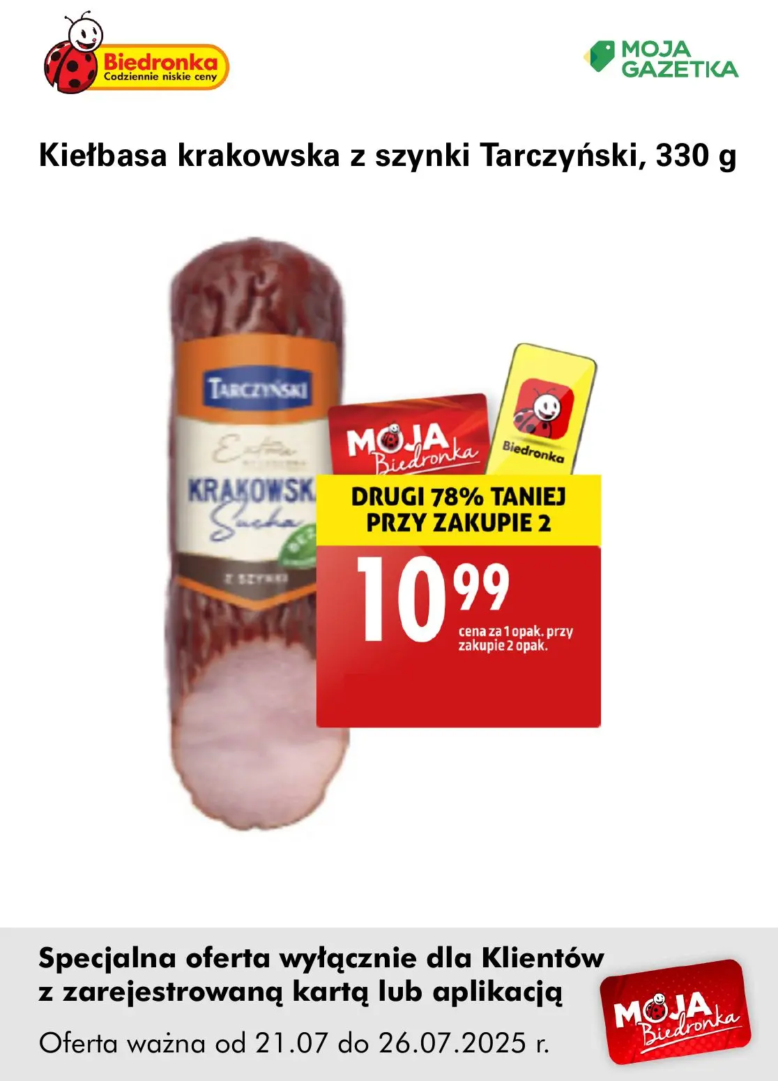 gazetka promocyjna Biedronka Oferta z kartą Moja Biedronka - Strona 30