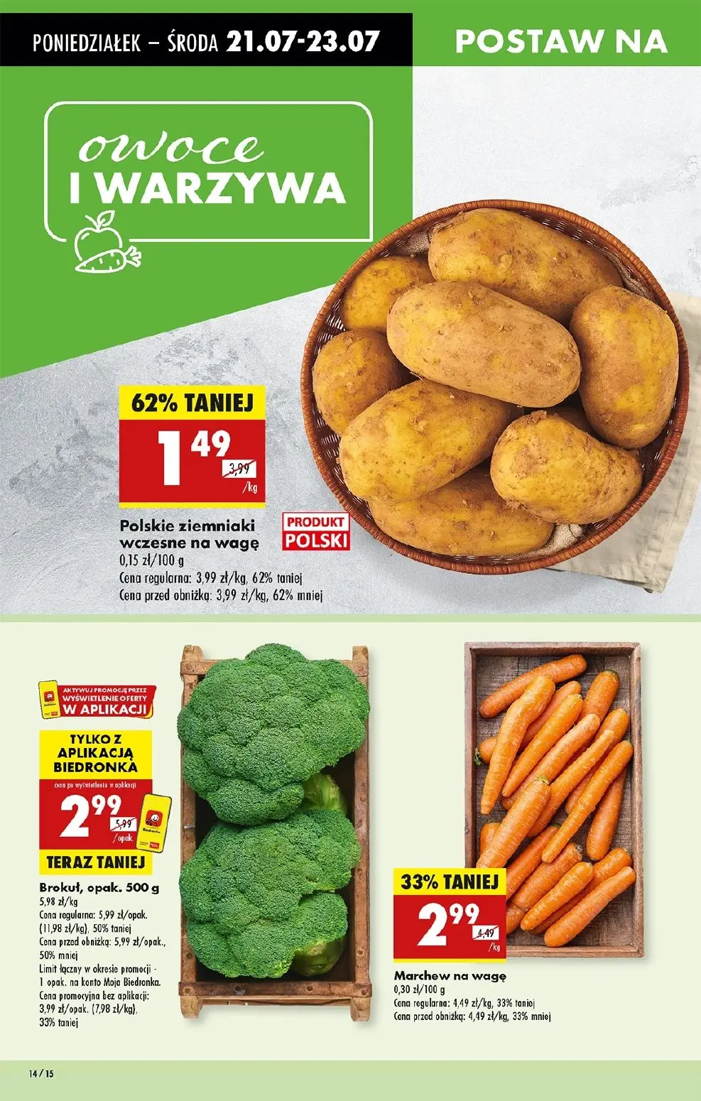 gazetka promocyjna Biedronka Lada tradycyjna. Od poniedziałku - Strona 20