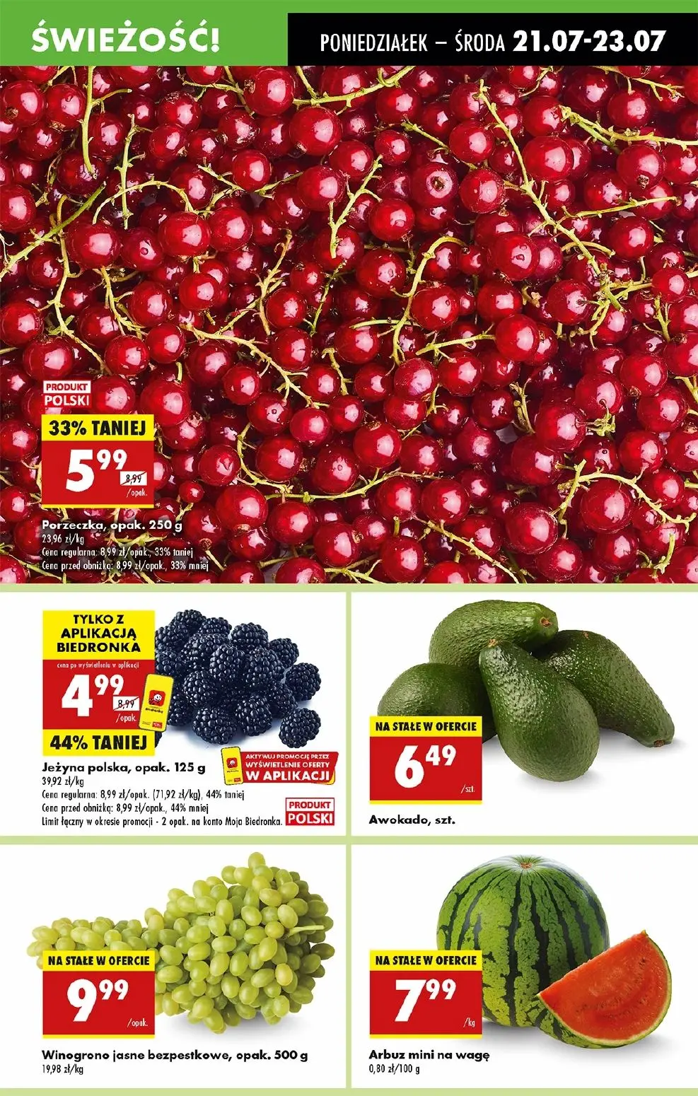 gazetka promocyjna Biedronka Lada tradycyjna. Od poniedziałku - Strona 23