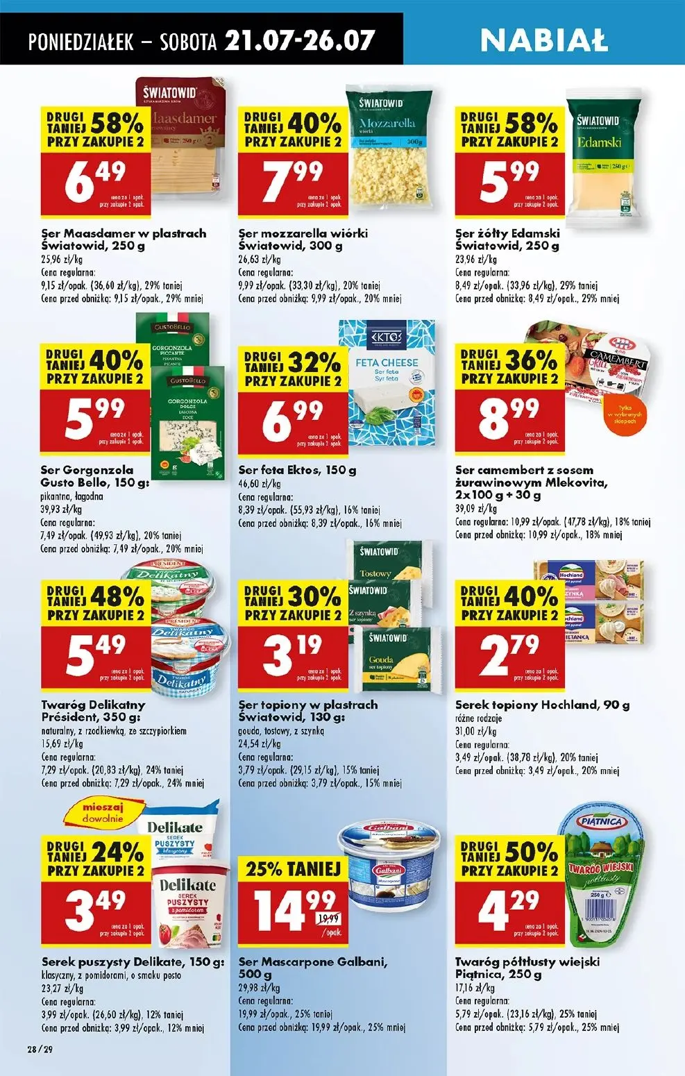 gazetka promocyjna Biedronka Lada tradycyjna. Od poniedziałku - Strona 40
