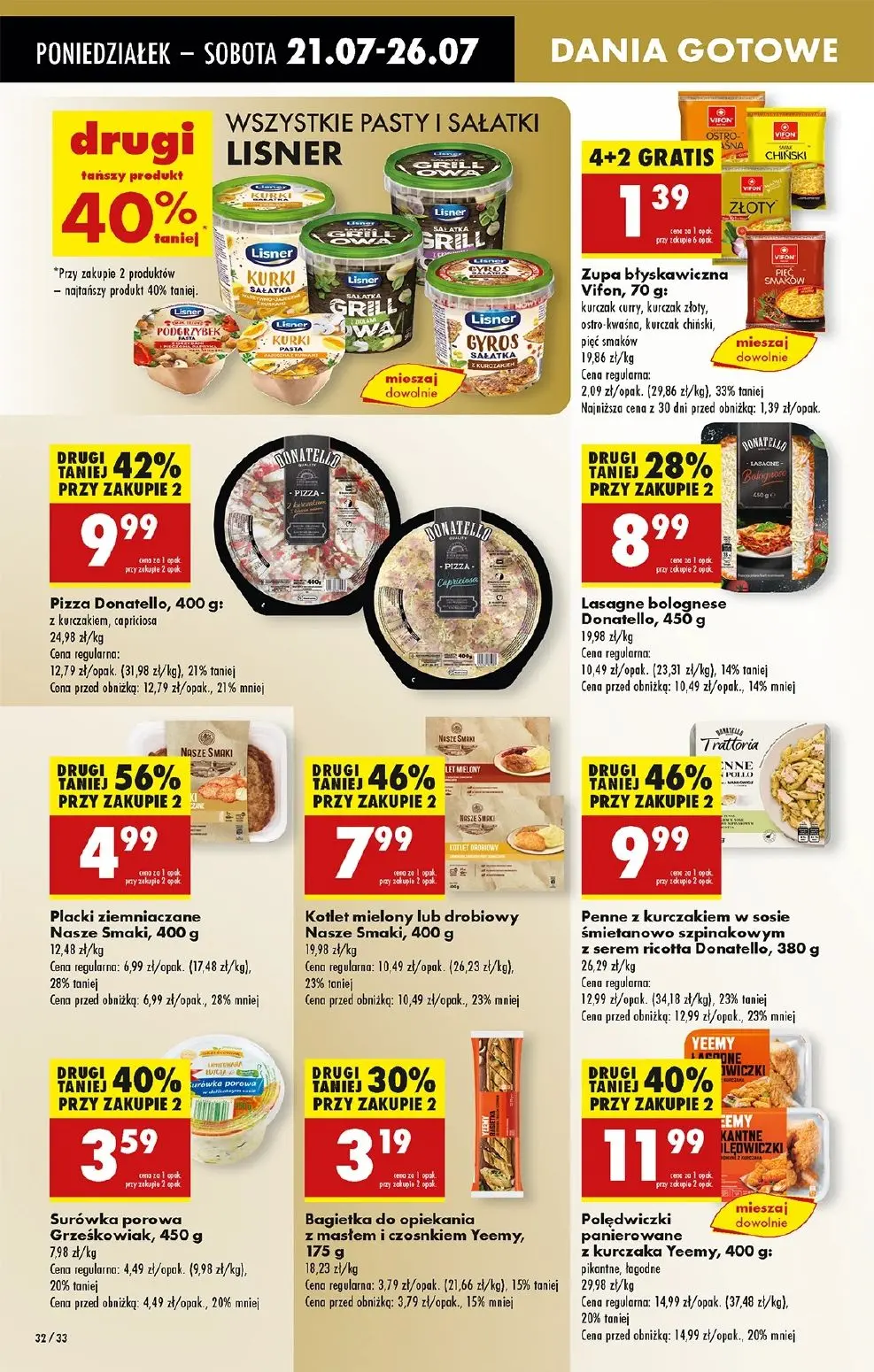 gazetka promocyjna Biedronka Lada tradycyjna. Od poniedziałku - Strona 44