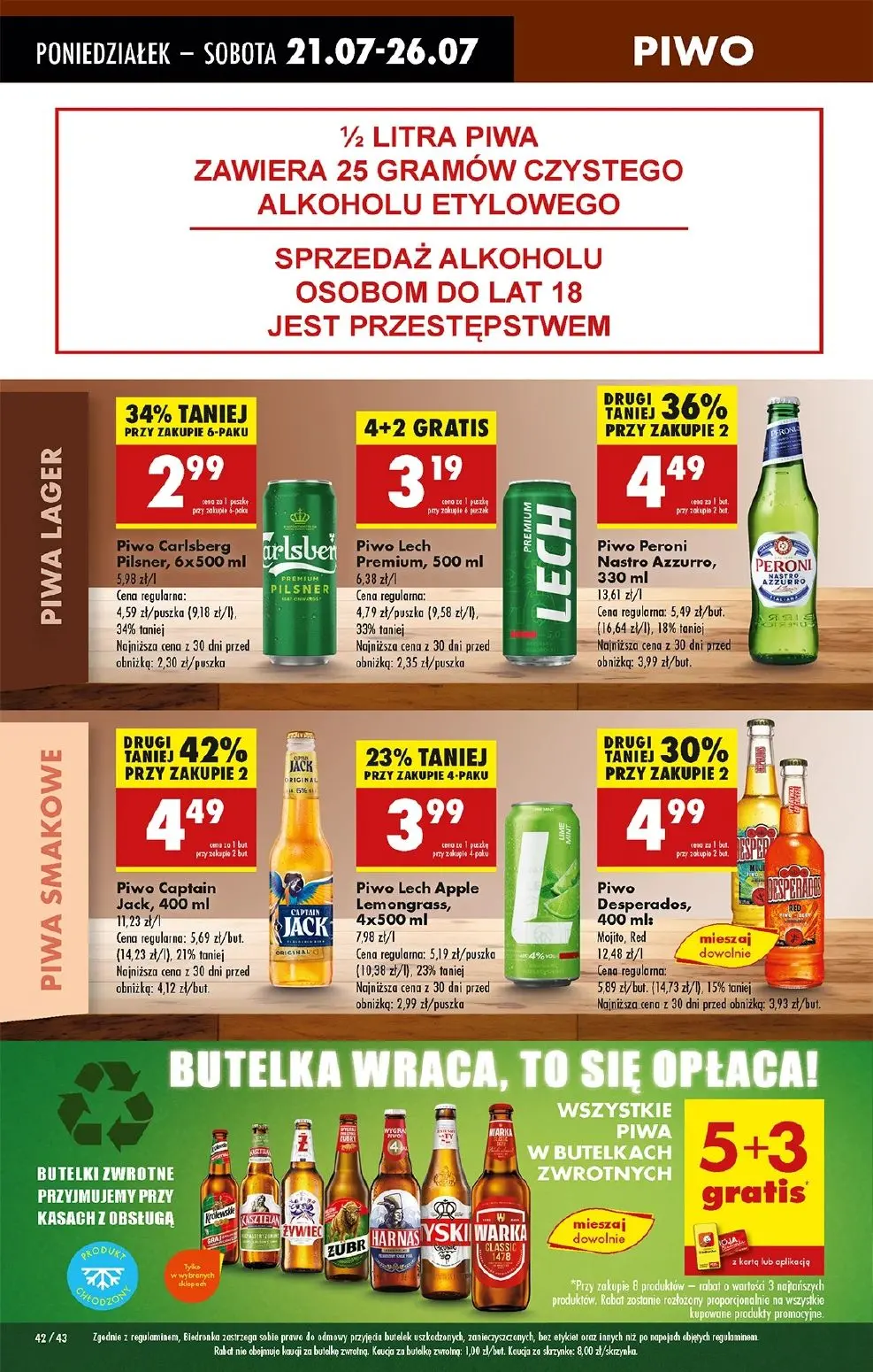 gazetka promocyjna Biedronka Lada tradycyjna. Od poniedziałku - Strona 62