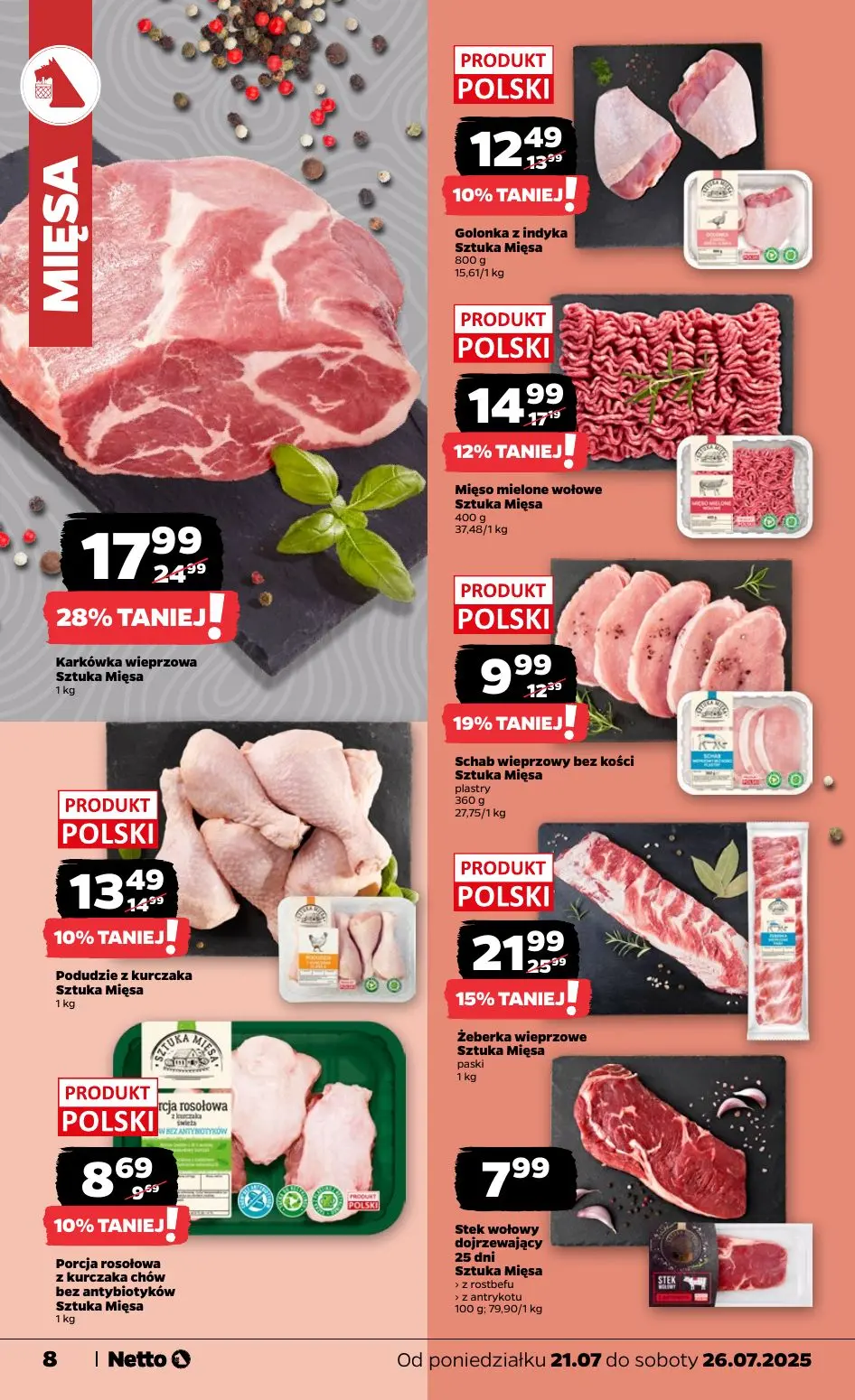 gazetka promocyjna NETTO Świeżo i tanio - Strona 8