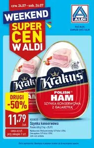 Gazetka promocyjna ALDI, ważna od 2025-07-24 do 2025-07-26.