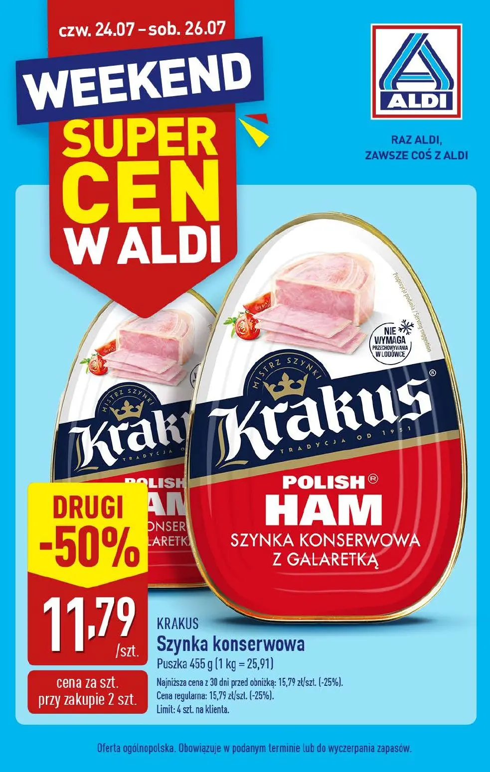 gazetka promocyjna ALDI Najlepsze promocje od CZWARTKU - Strona 1