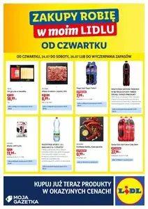 Gazetka promocyjna LIDL, ważna od 2025-07-24 do 2025-07-26.