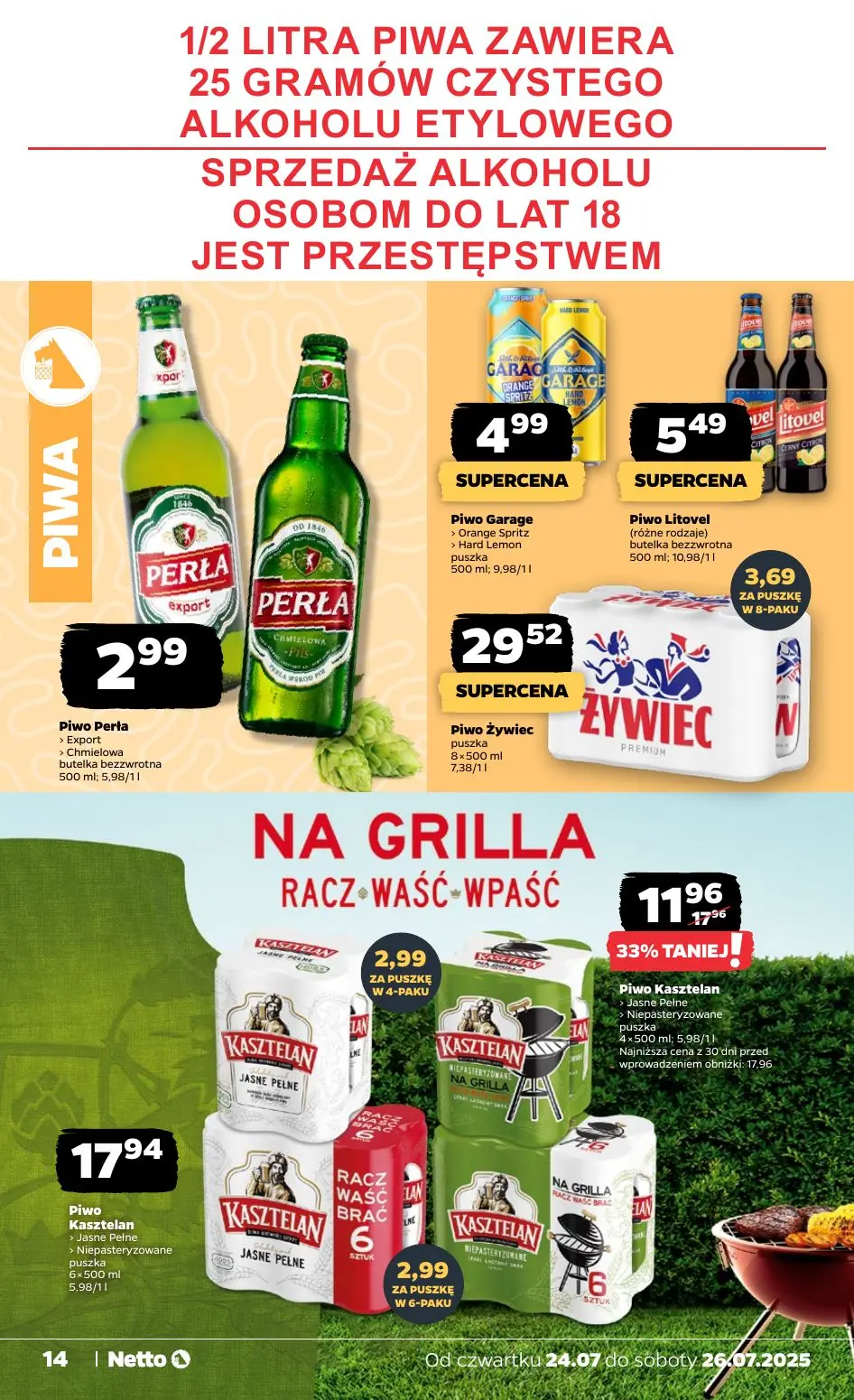 gazetka promocyjna NETTO Dyskontowe Asy - Strona 14