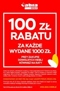 Gazetka promocyjna abra meble, ważna od 2025-07-08 do 2025-07-27.