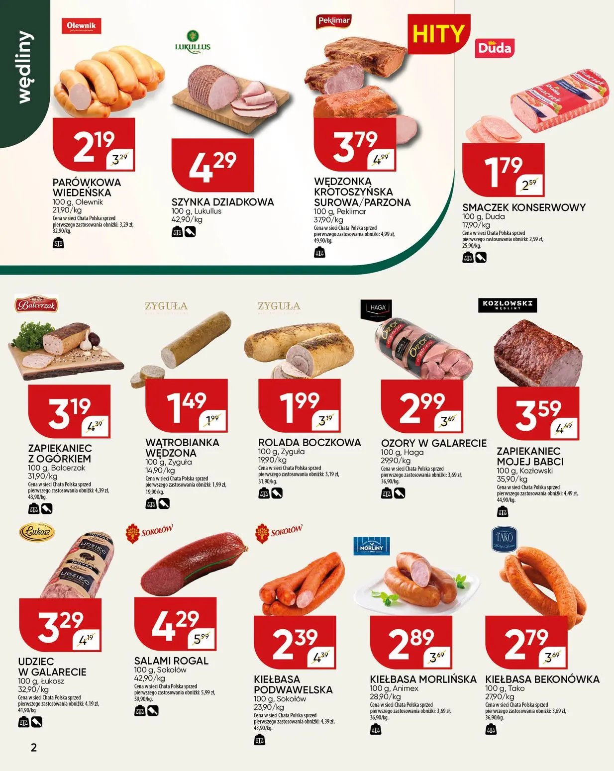 gazetka promocyjna Chata Polska - Strona 2