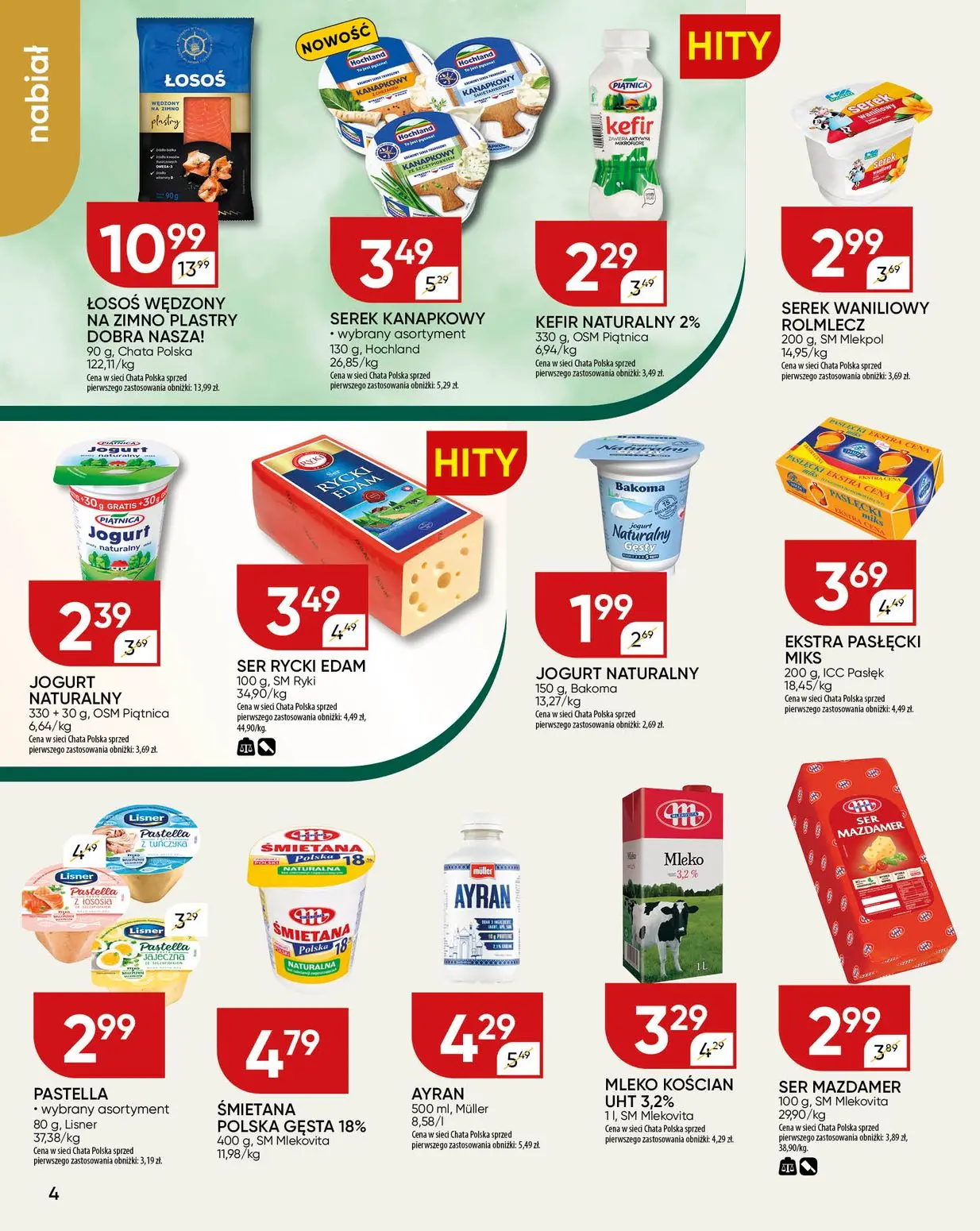 gazetka promocyjna Chata Polska - Strona 4