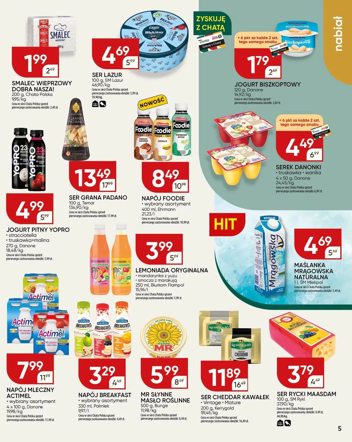 gazetka promocyjna Chata Polska - Strona 5