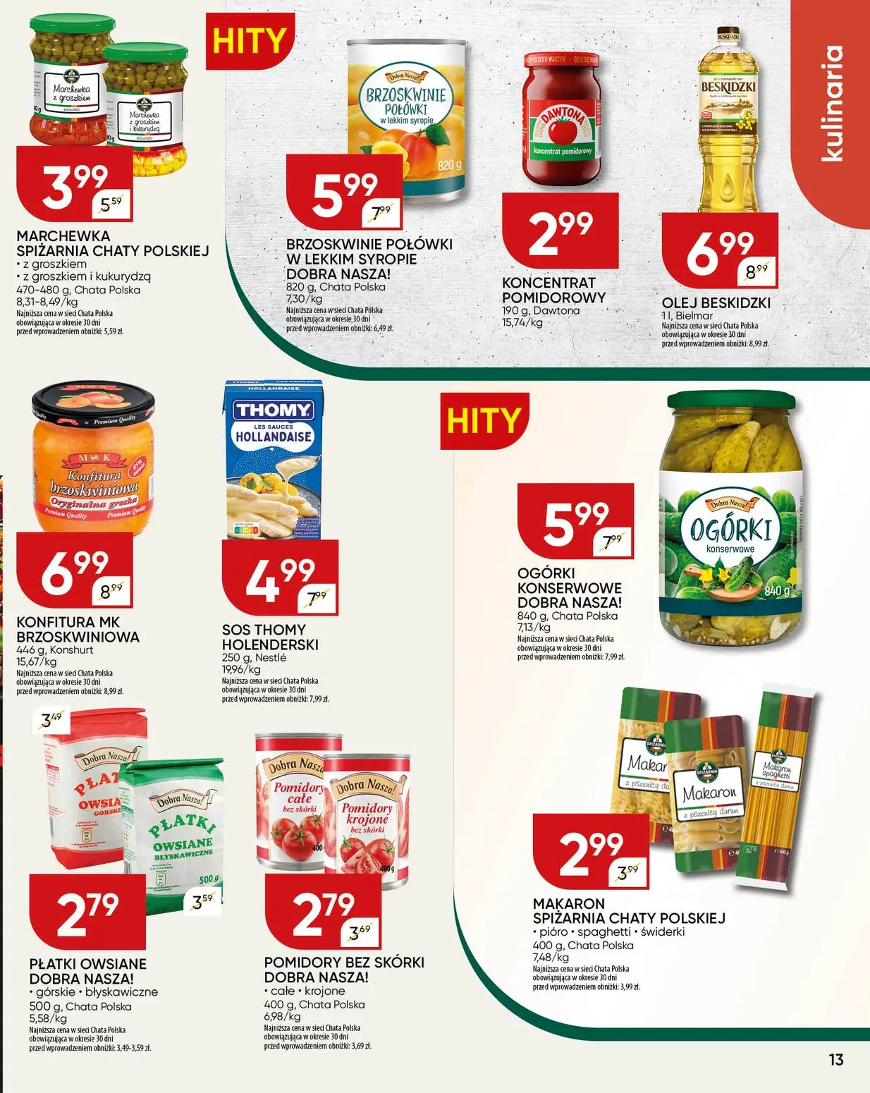 gazetka promocyjna Chata Polska - Strona 13