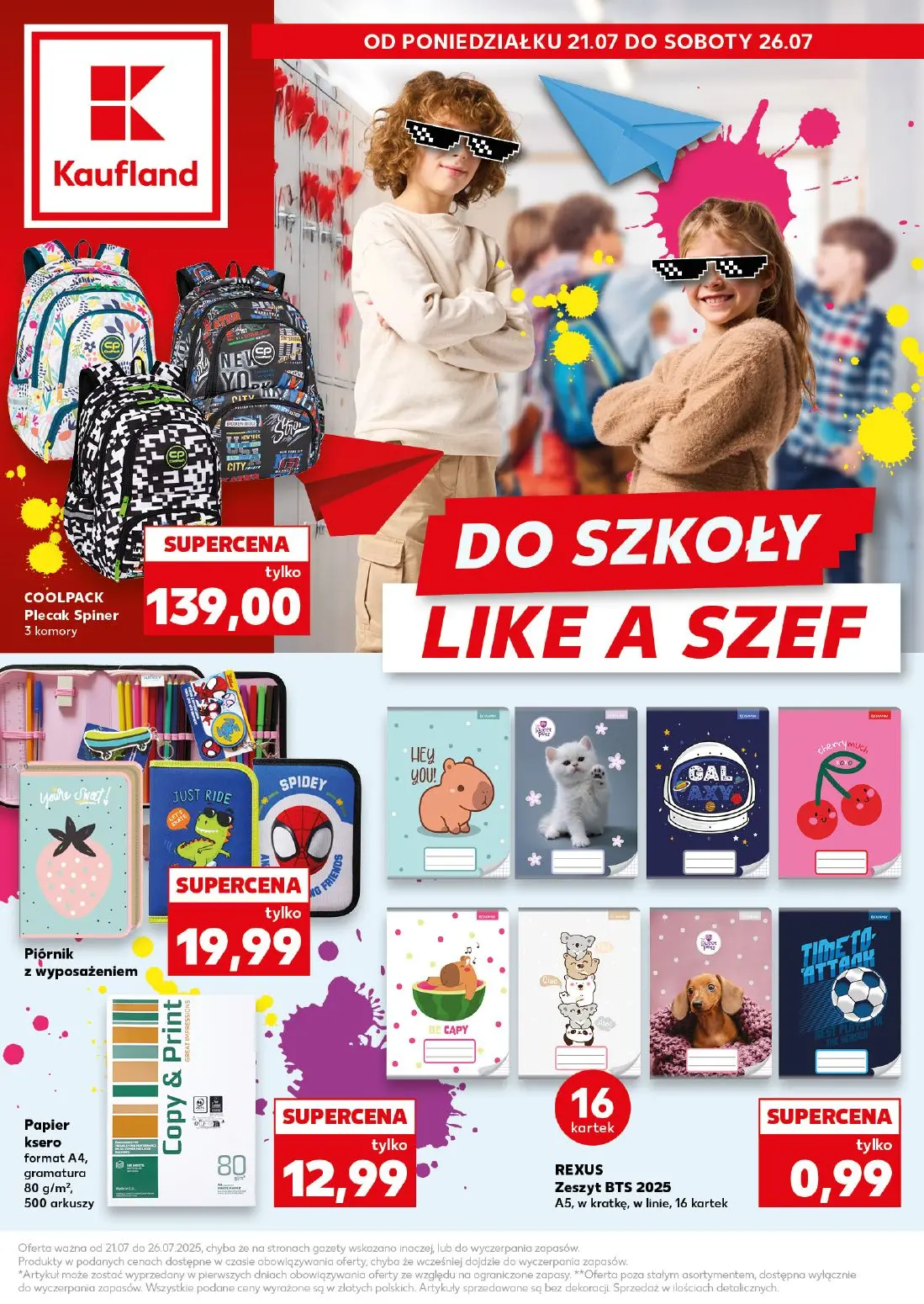 gazetka promocyjna Kaufland Do szkoły Like a szef - Strona 1