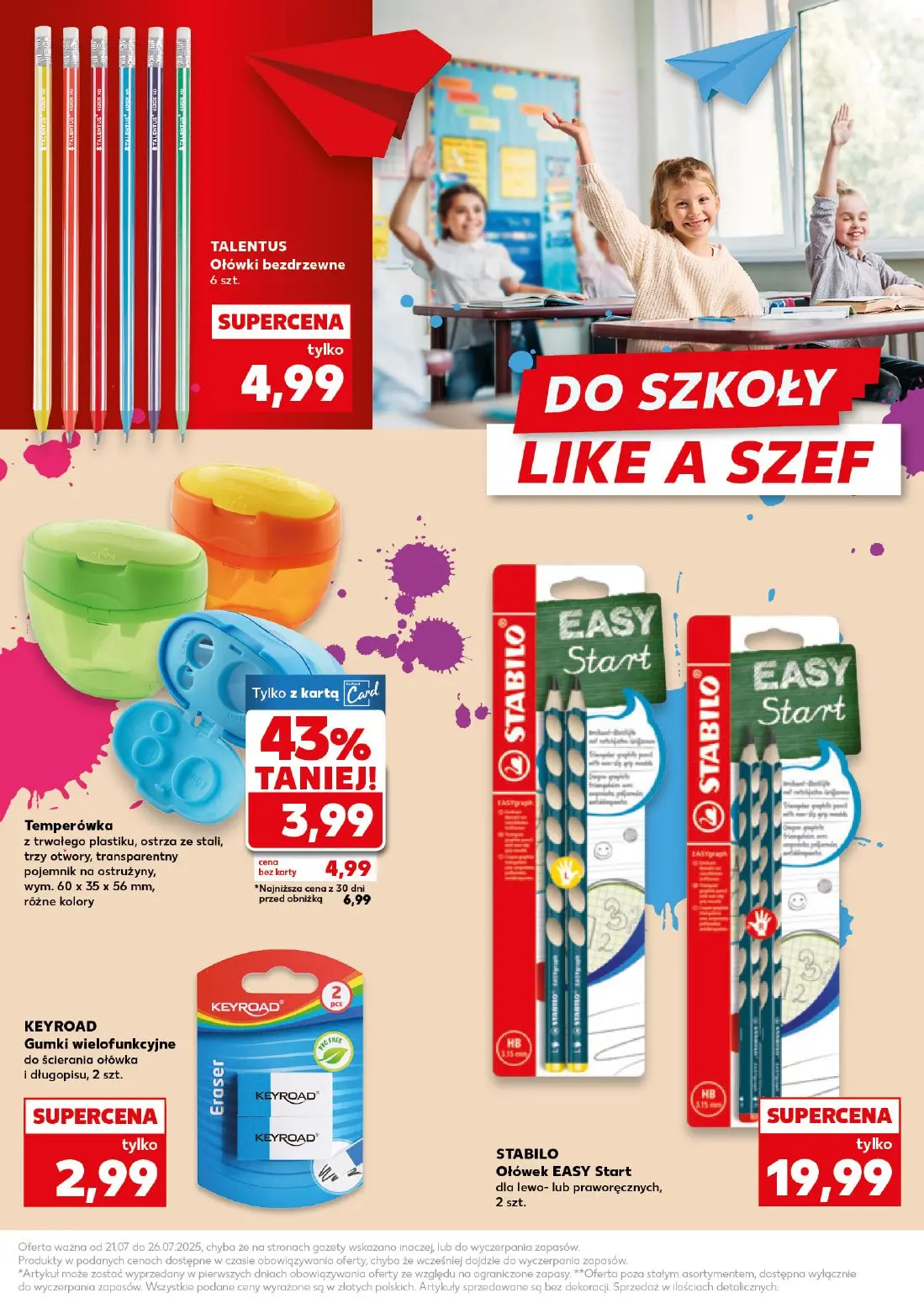 gazetka promocyjna Kaufland Do szkoły Like a szef - Strona 19